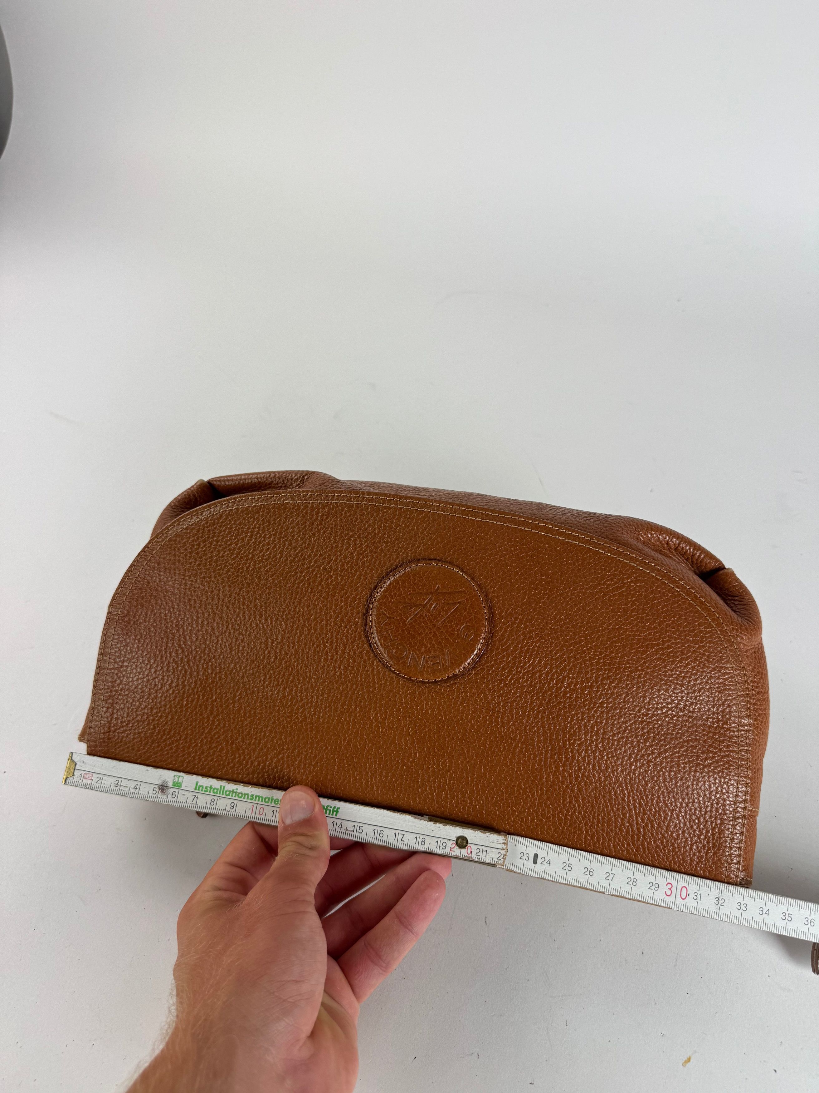 Givenchy Vintage Leather Clutch Brown Size ONE SIZE - 13 Thumbnail