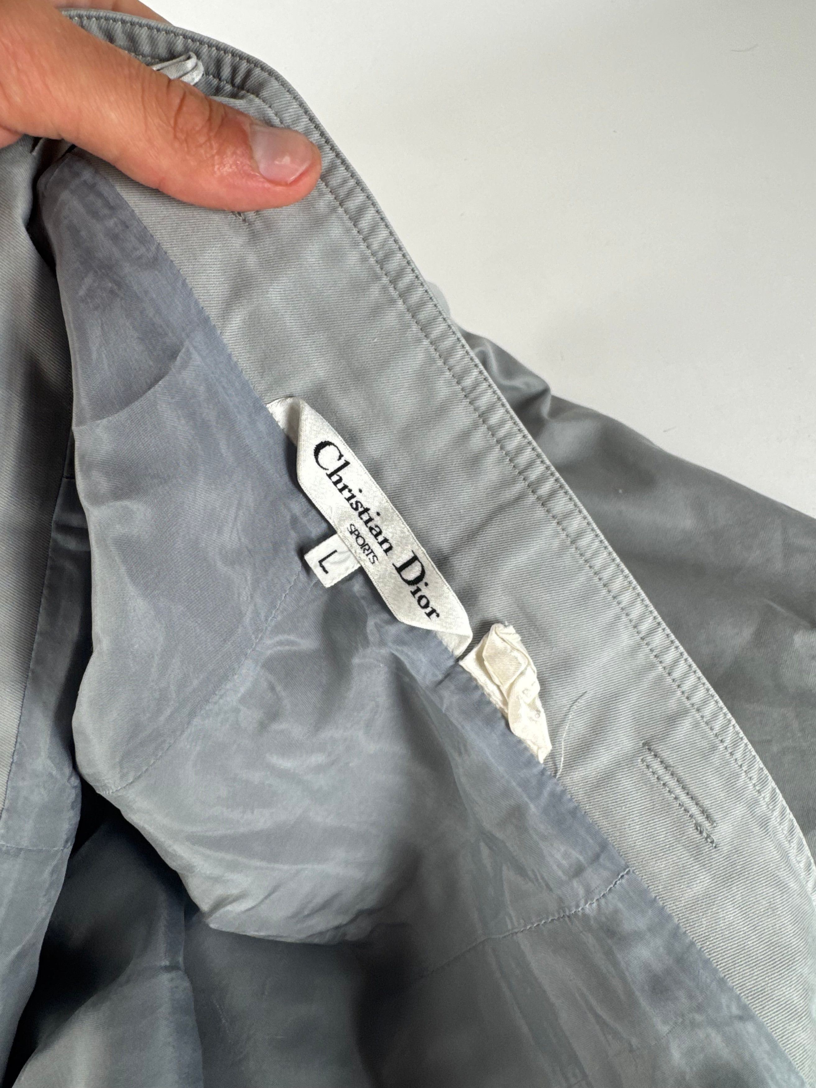 Dior Vintage Denim Shorts Grey Size 27" / US 4 / IT 40 - 13 Thumbnail