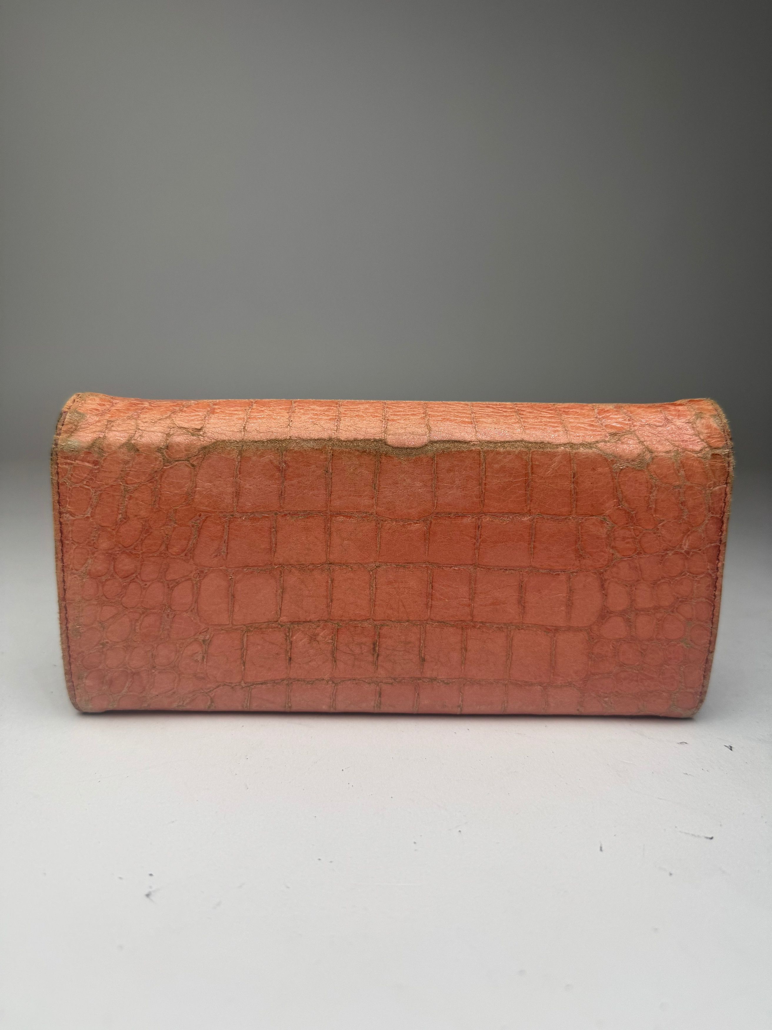 Miu Miu Vintage Leather Wallet orange Size ONE SIZE - 2 Thumbnail