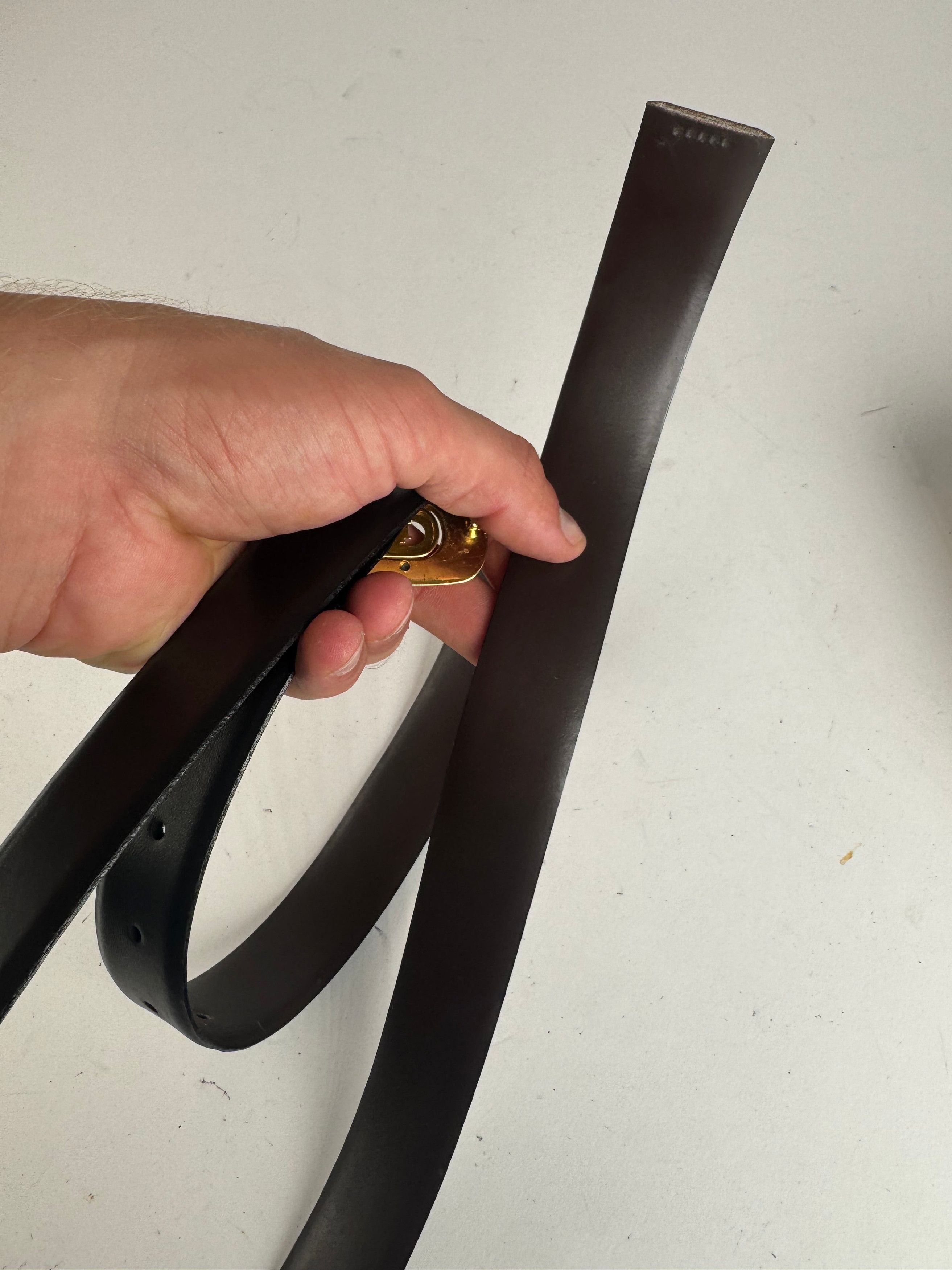 Dior Vintage Reversible Leather belt Set Brown black New Size ONE SIZE - 8 Thumbnail