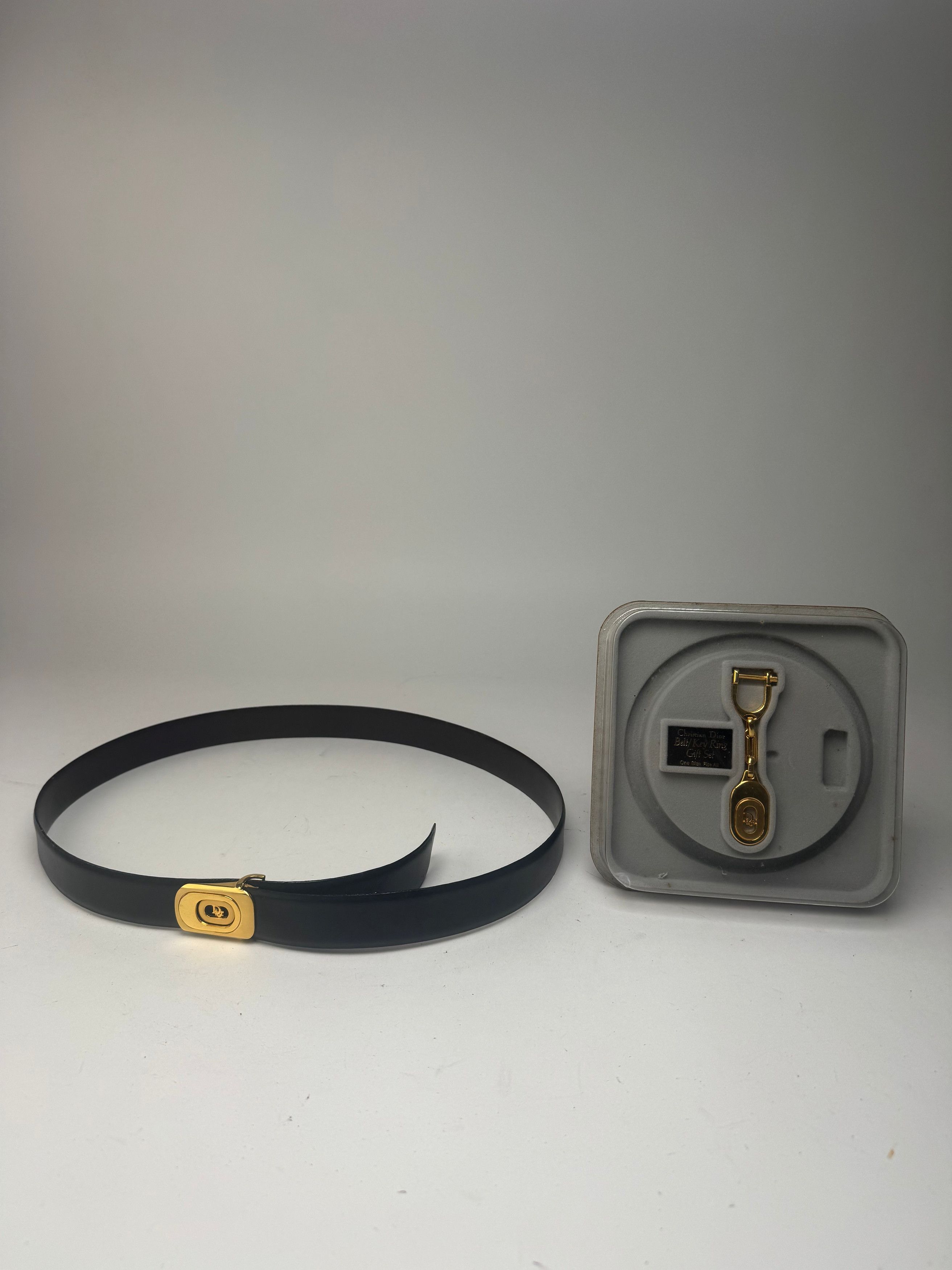 Dior Vintage Reversible Leather belt Set Brown black New Size ONE SIZE - 5 Thumbnail