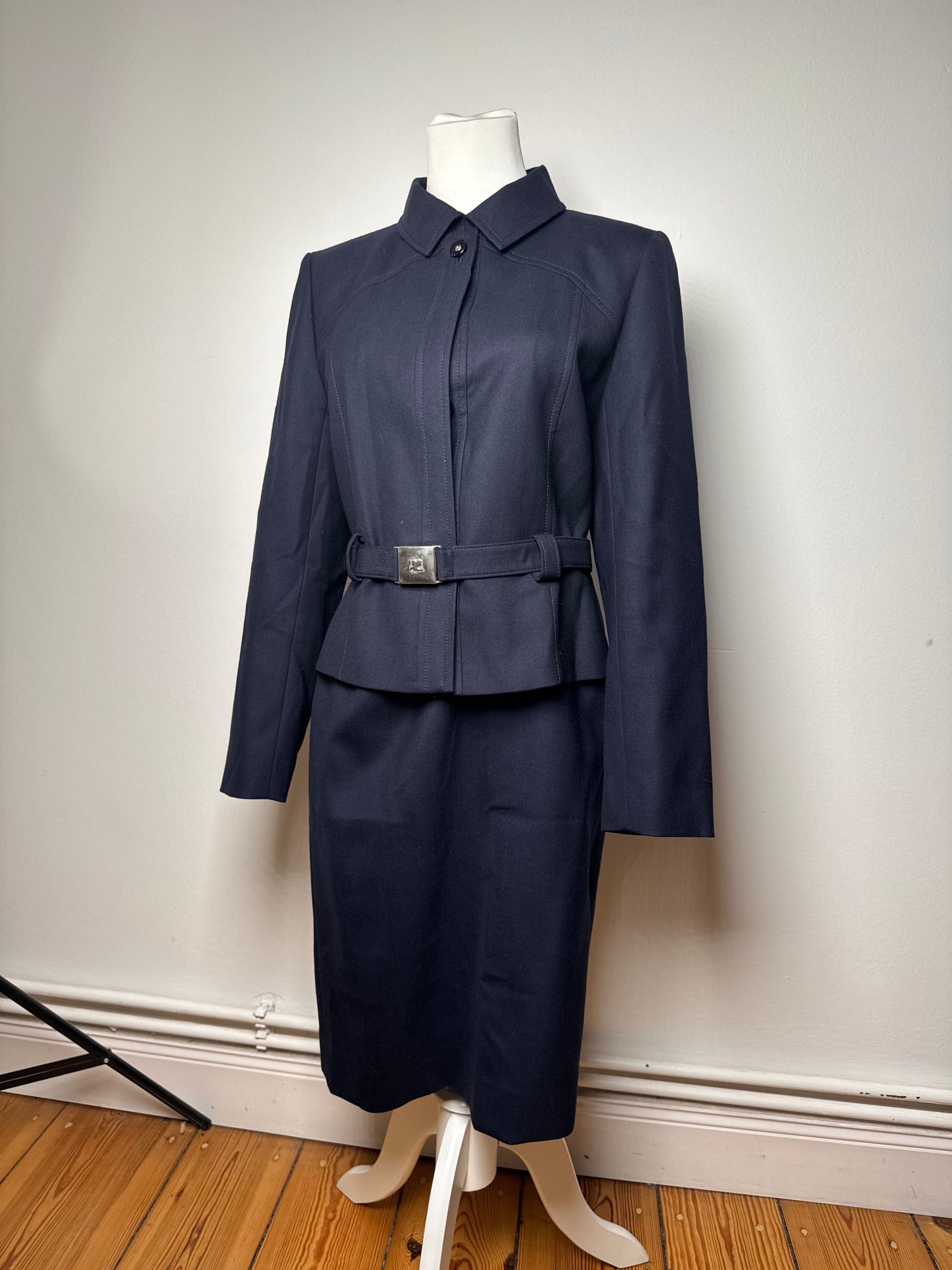 Courreges Vintage Paris Twin Set Navy M Size S / US 4 / IT 40 - 13 Thumbnail
