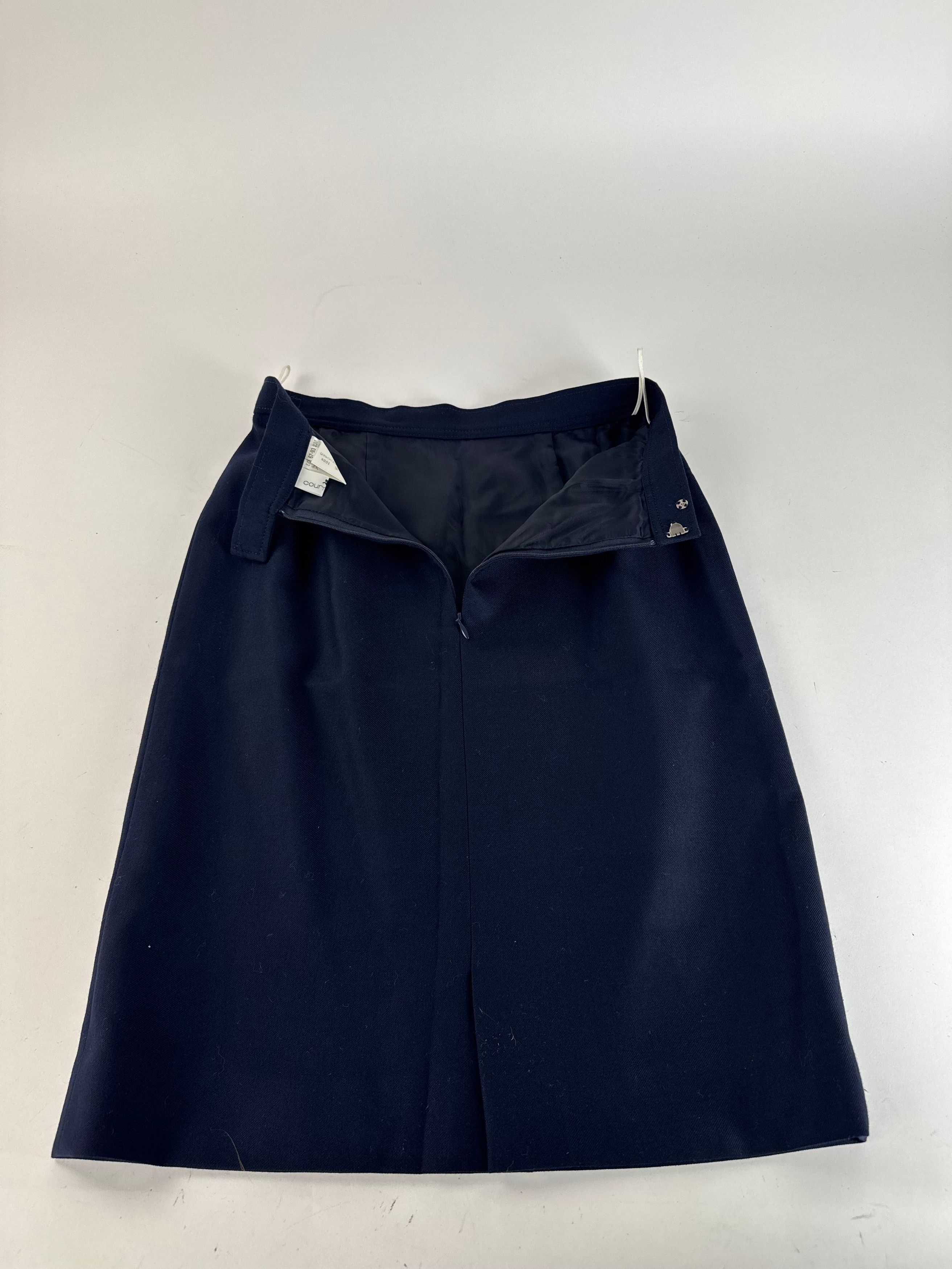 Courreges Vintage Paris Twin Set Navy M Size S / US 4 / IT 40 - 12 Thumbnail