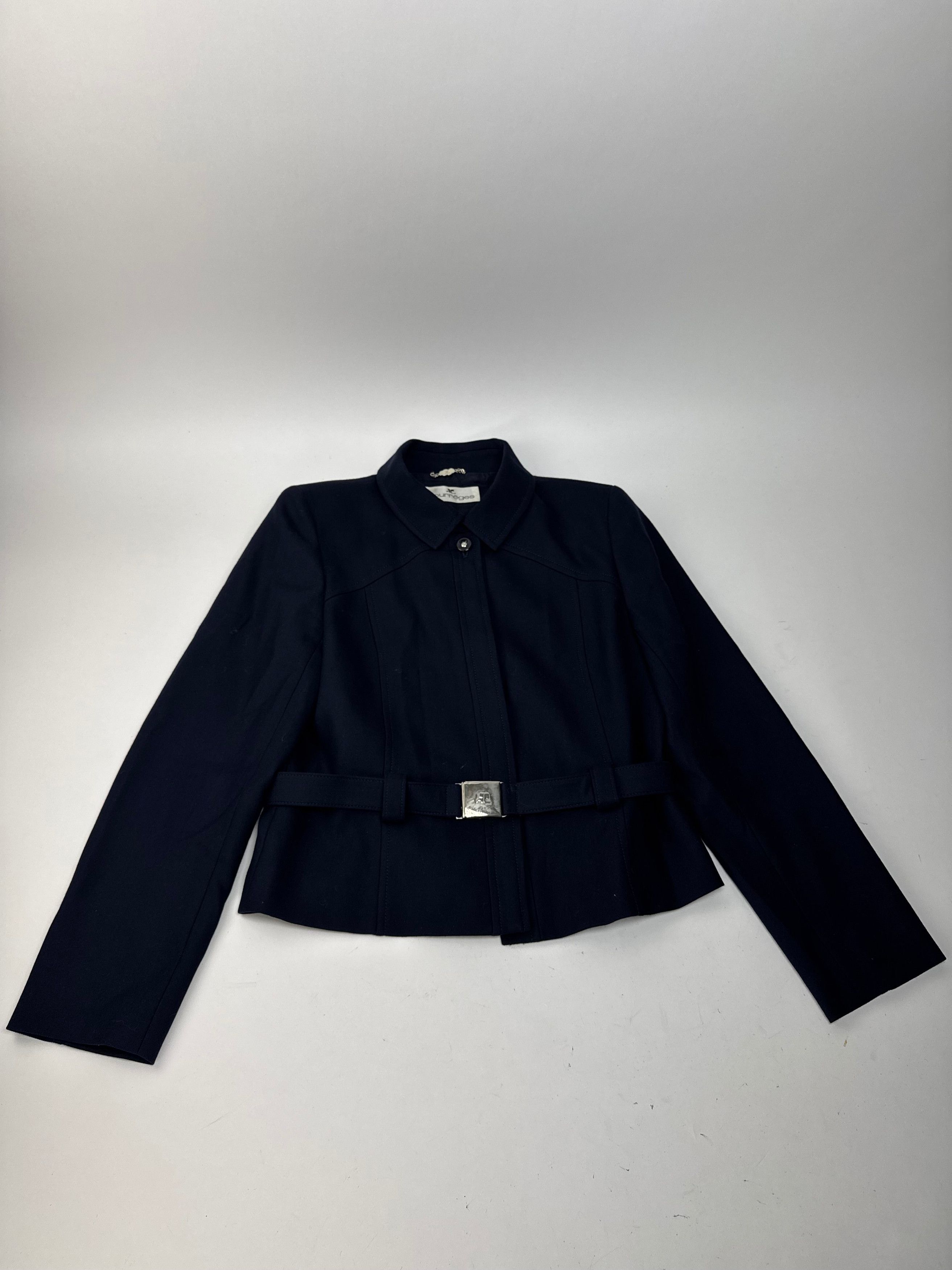 Courreges Vintage Paris Twin Set Navy M Size S / US 4 / IT 40 - 5 Thumbnail