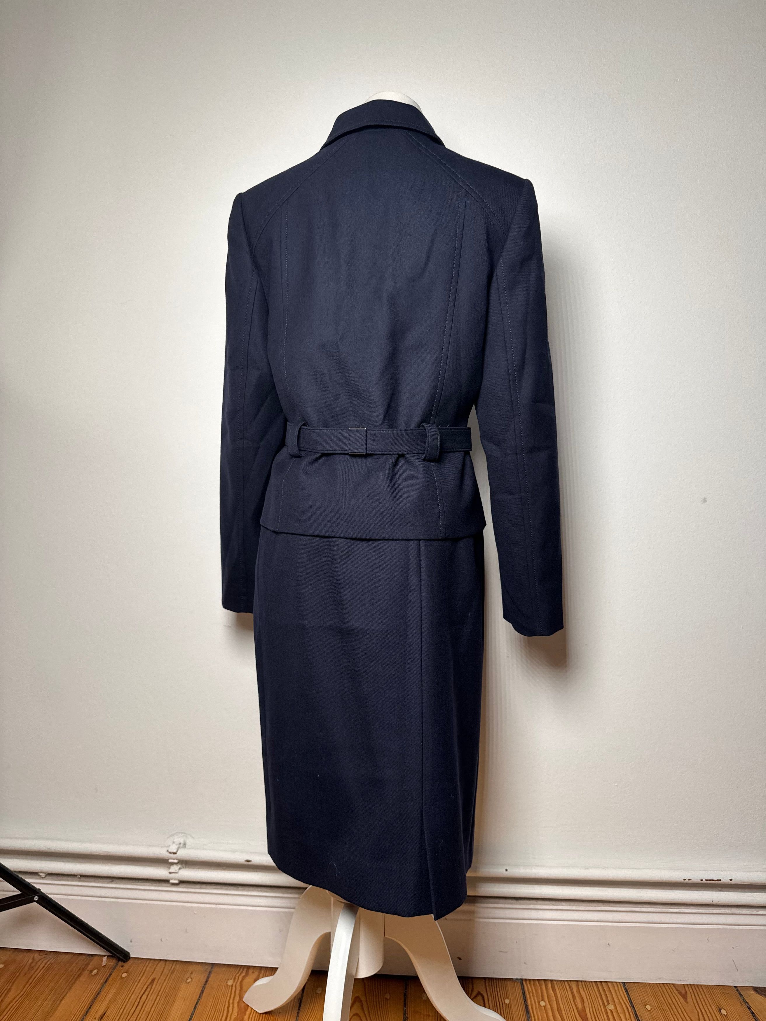 Courreges Vintage Paris Twin Set Navy M Size S / US 4 / IT 40 - 3 Thumbnail