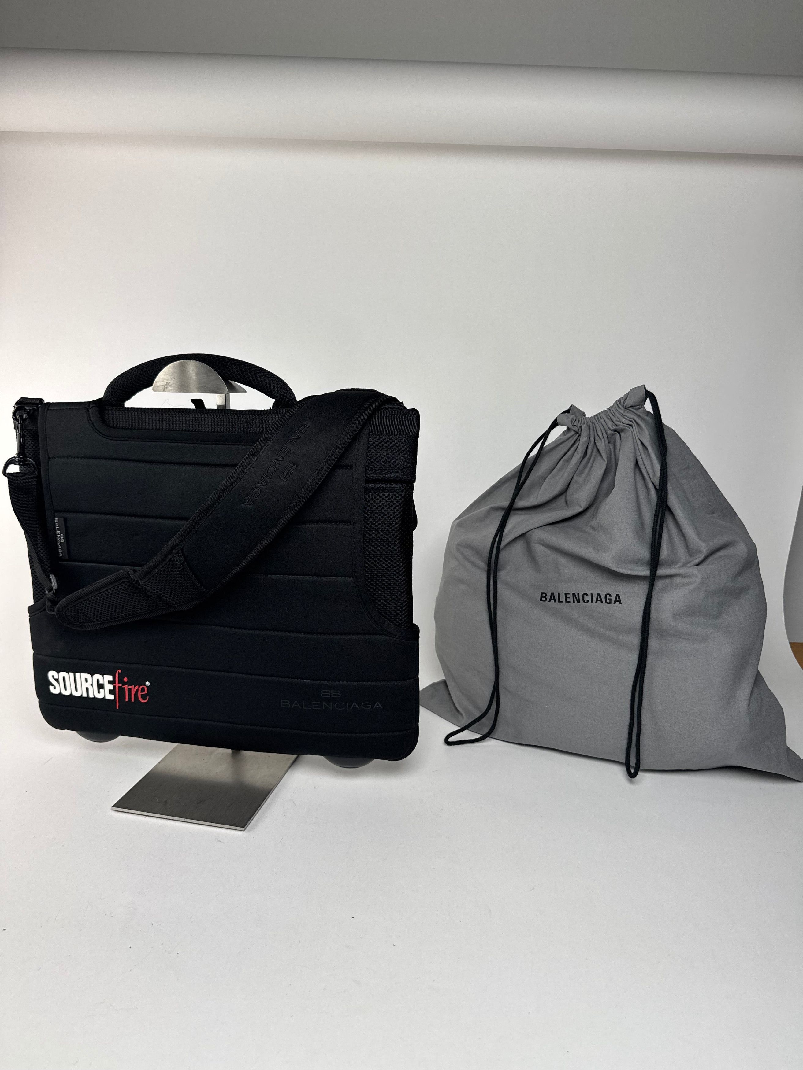 Balenciaga Vintage 2 way canvas bag black Size ONE SIZE - 2 Thumbnail