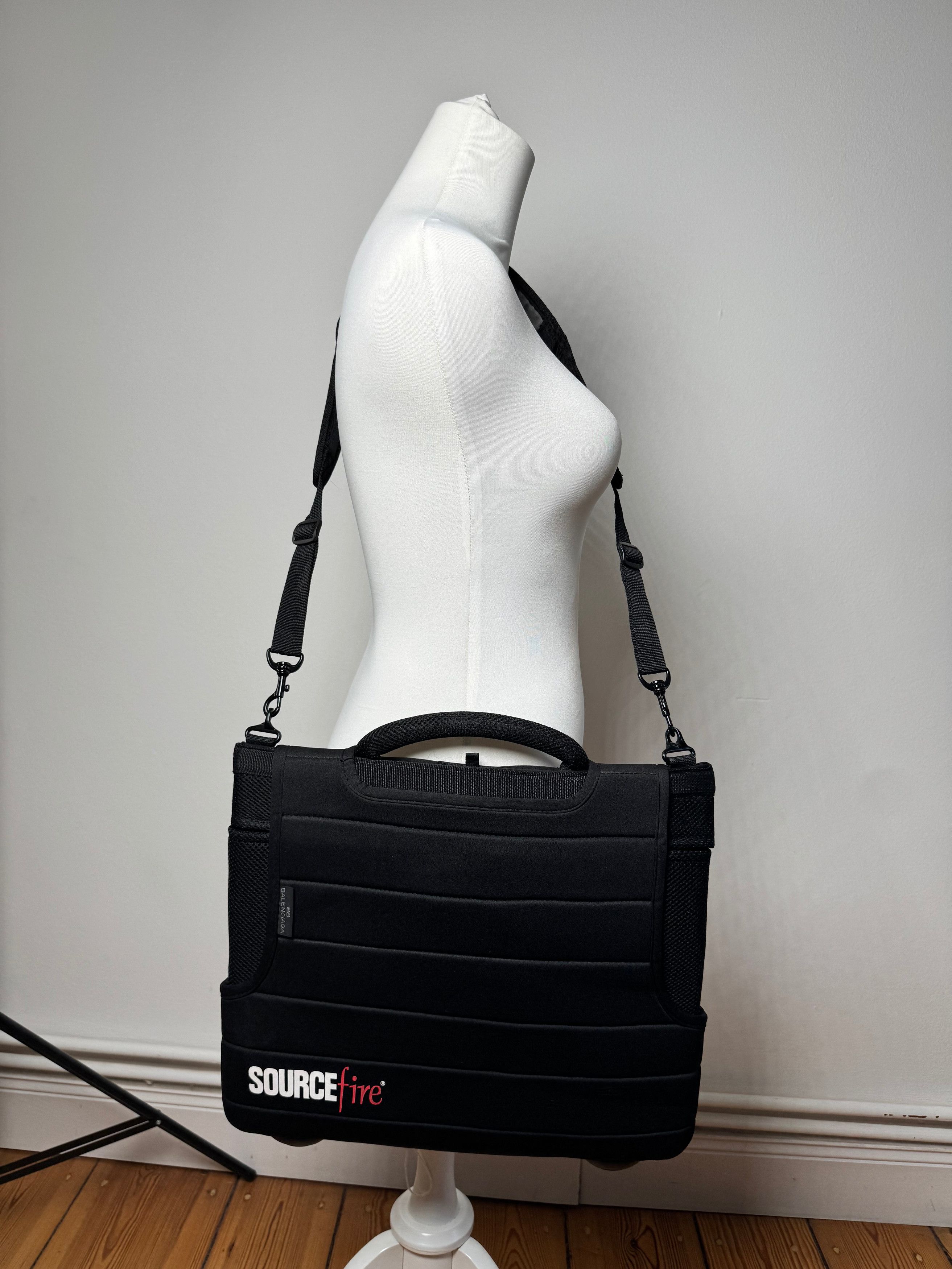 Balenciaga Vintage 2 way canvas bag black Size ONE SIZE - 13 Thumbnail