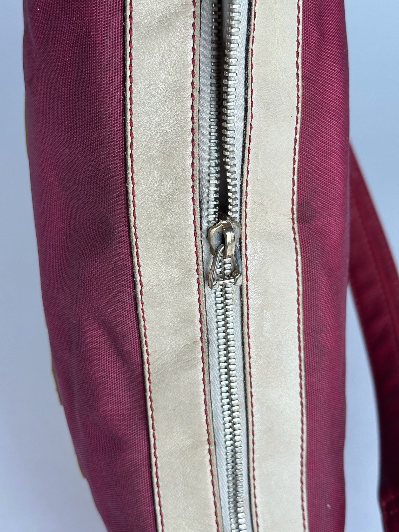 Gucci Vintage Logo Handbag purple white Size ONE SIZE - 7 Thumbnail
