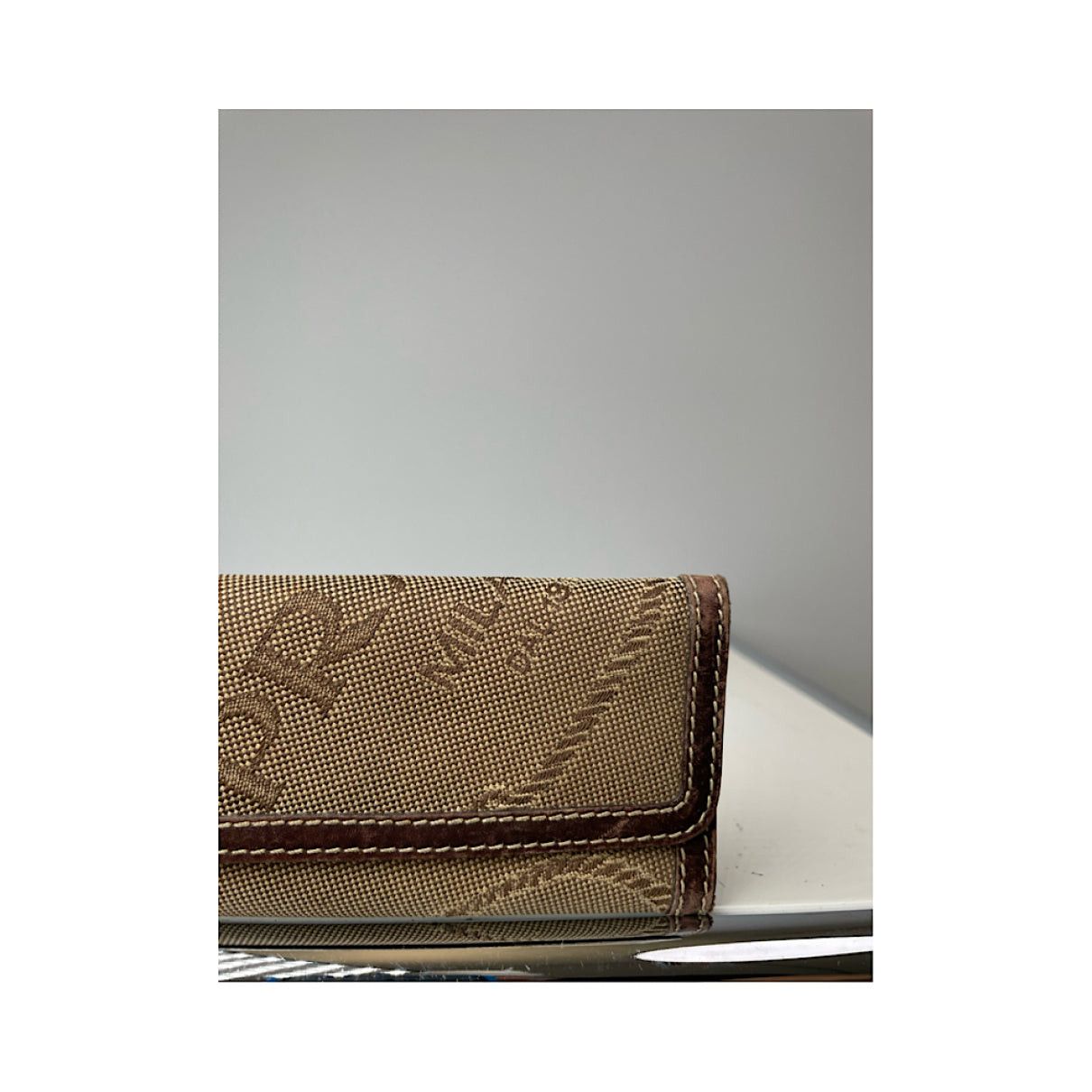 Prada Beige Leather Purse Size ONE SIZE - 5 Thumbnail