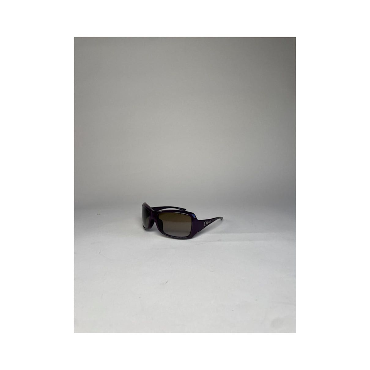 Dior Purple Plastic Sunglasses Size ONE SIZE - 3 Thumbnail