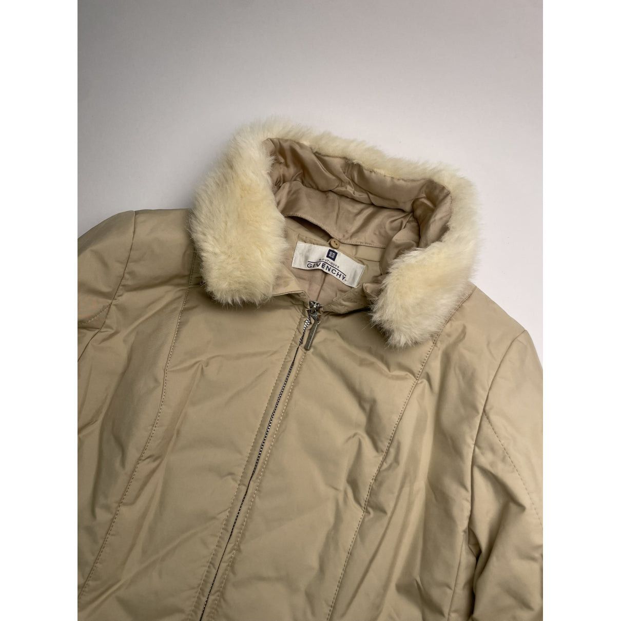Givenchy Beige Cotton Coat Size S / US 4 / IT 40 - 2 Thumbnail
