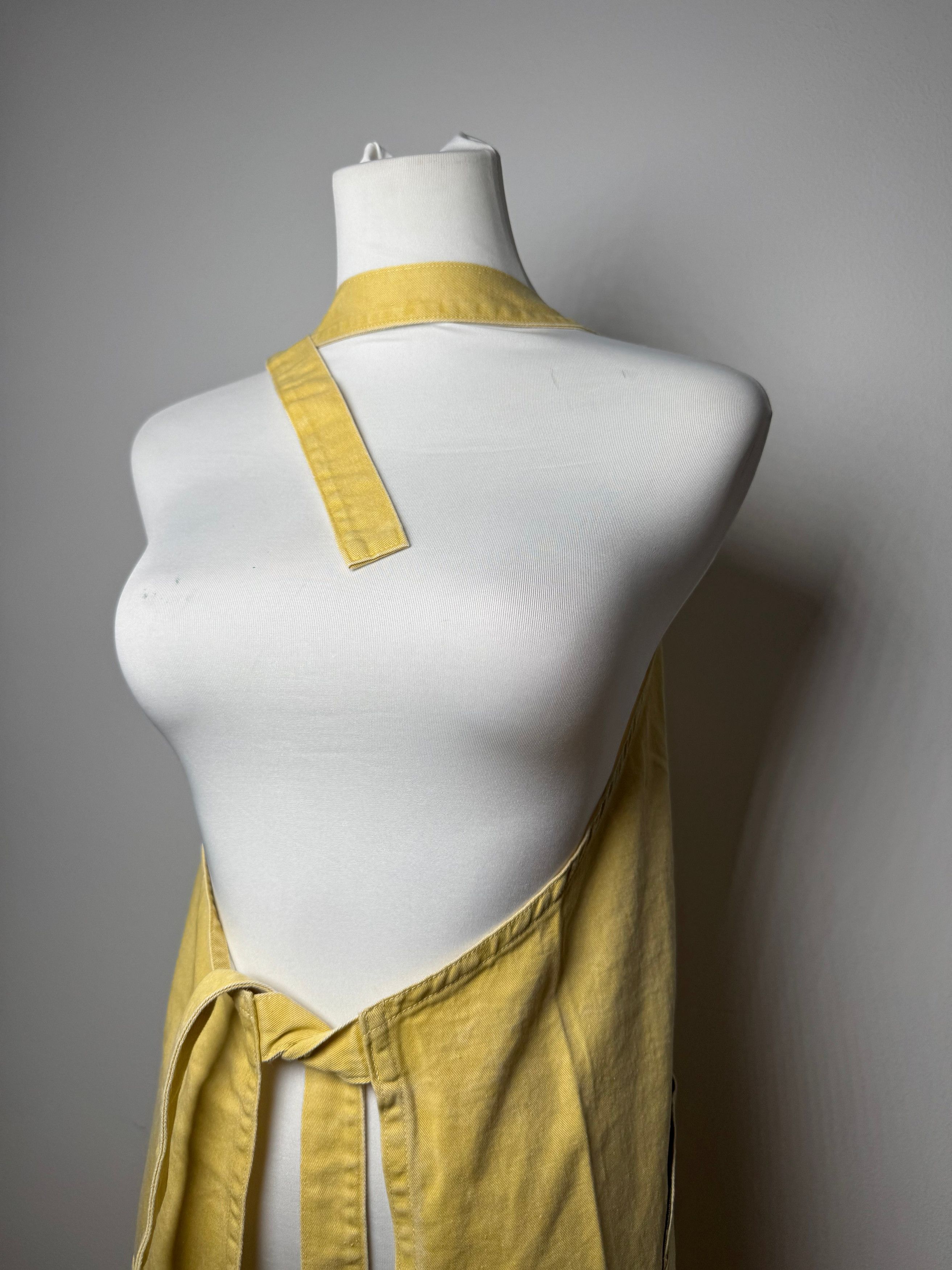 Issey Miyake Vintage Cotton dress yellow M Size M / US 6-8 / IT 42-44 - 14 Thumbnail