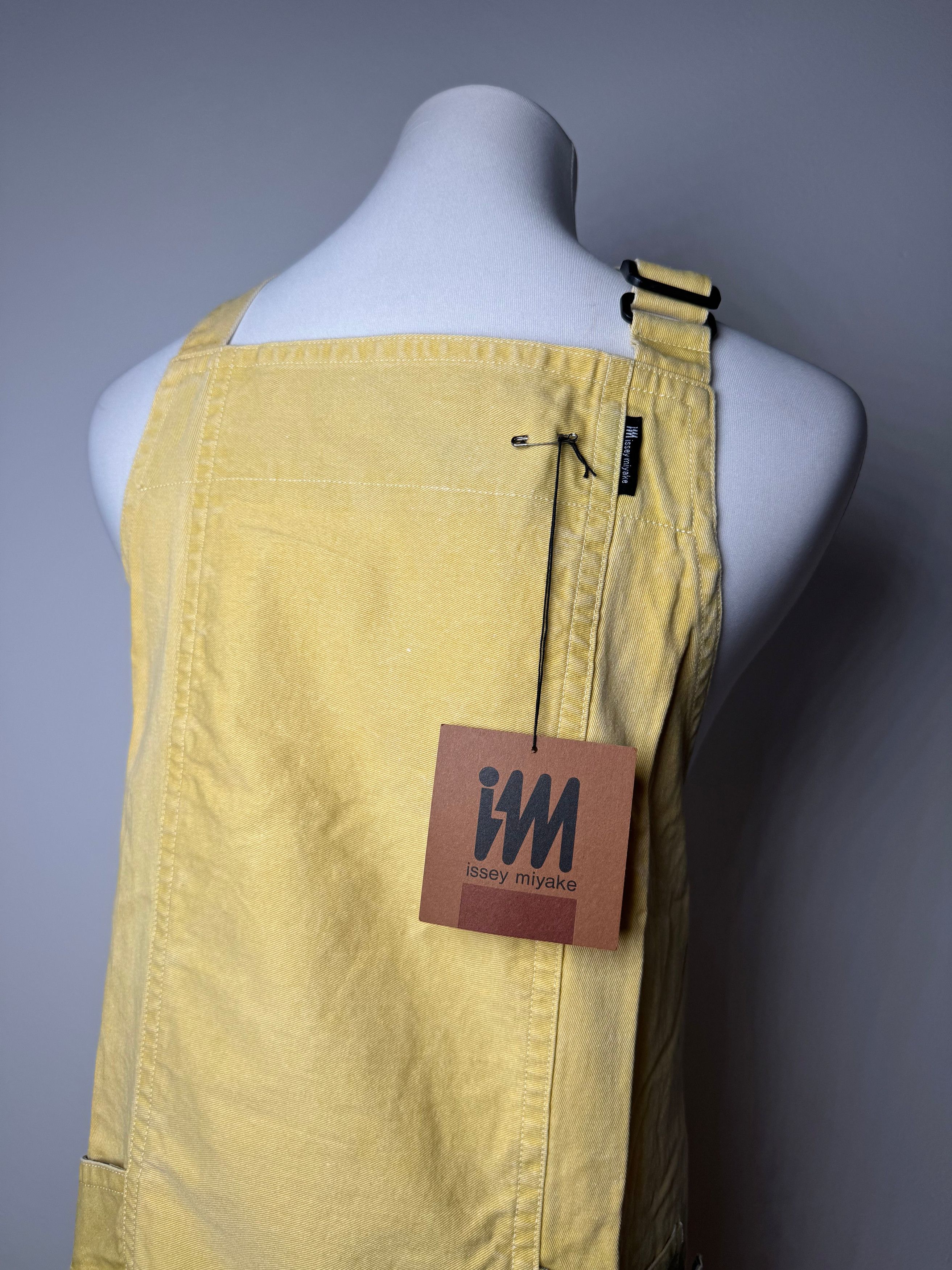 Issey Miyake Vintage Cotton dress yellow M Size M / US 6-8 / IT 42-44 - 4 Thumbnail