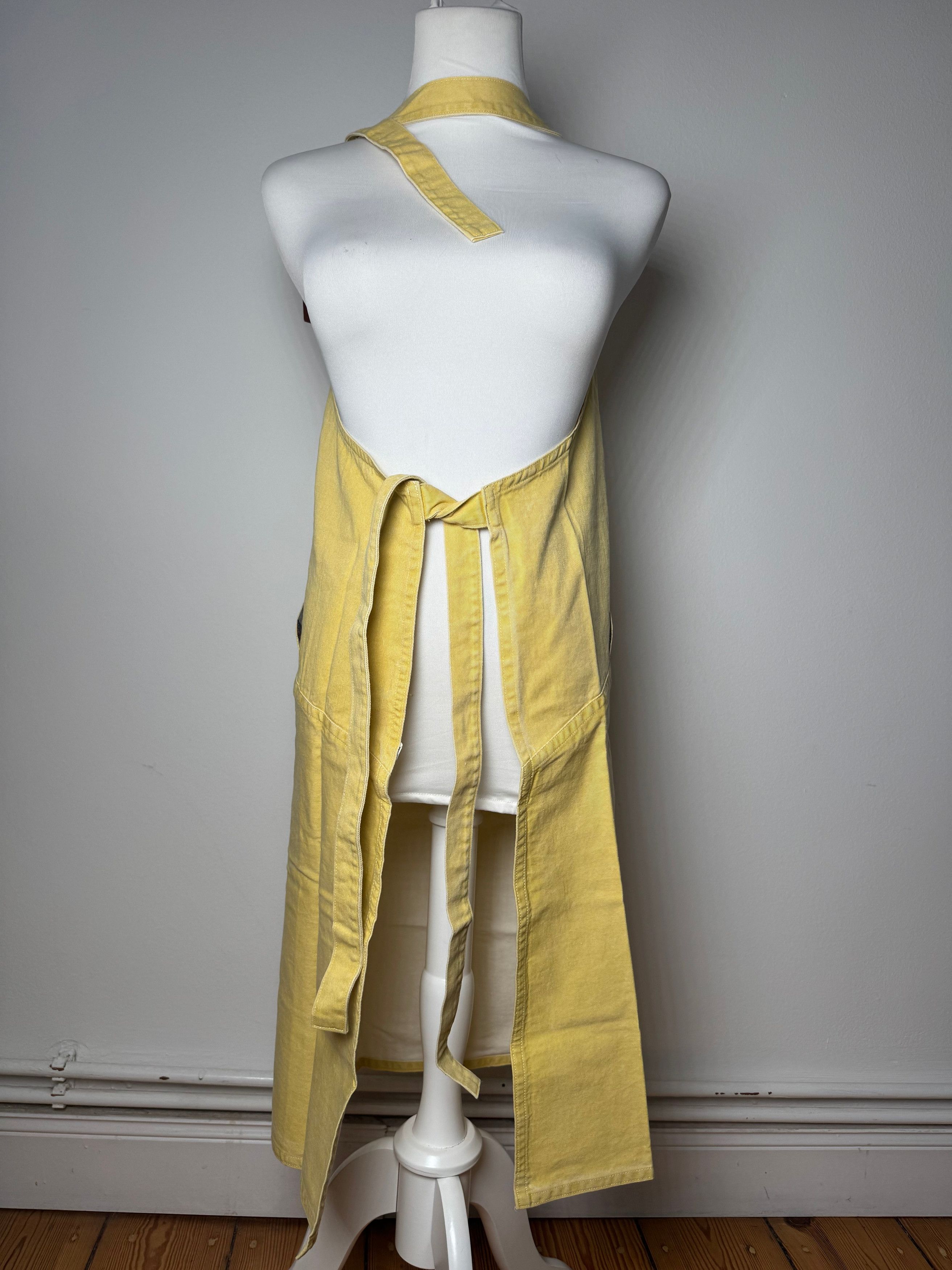 Issey Miyake Vintage Cotton dress yellow M Size M / US 6-8 / IT 42-44 - 3 Thumbnail