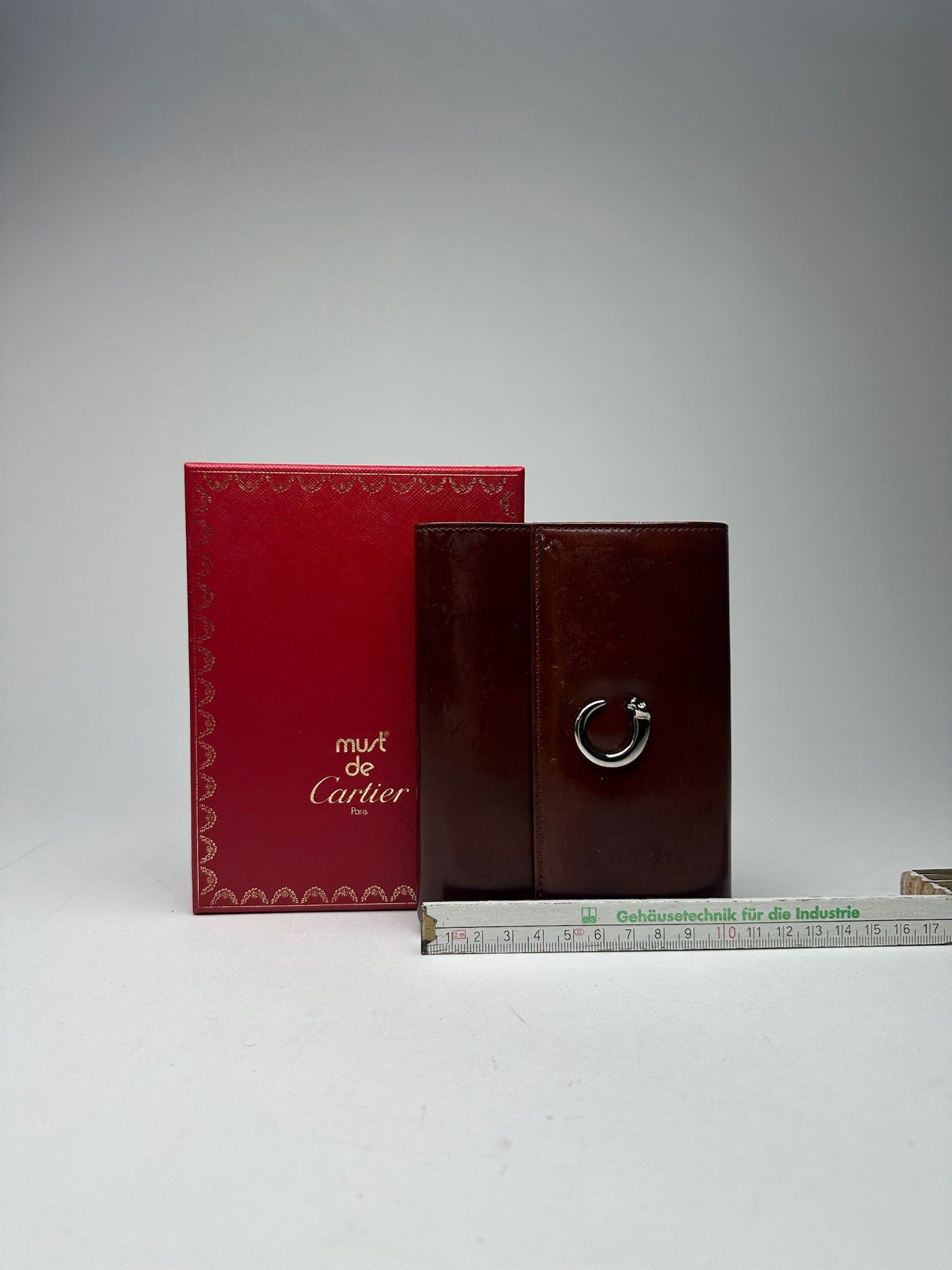 Cartier Vintage patent leather Panthere wallet red Size ONE SIZE - 13 Thumbnail