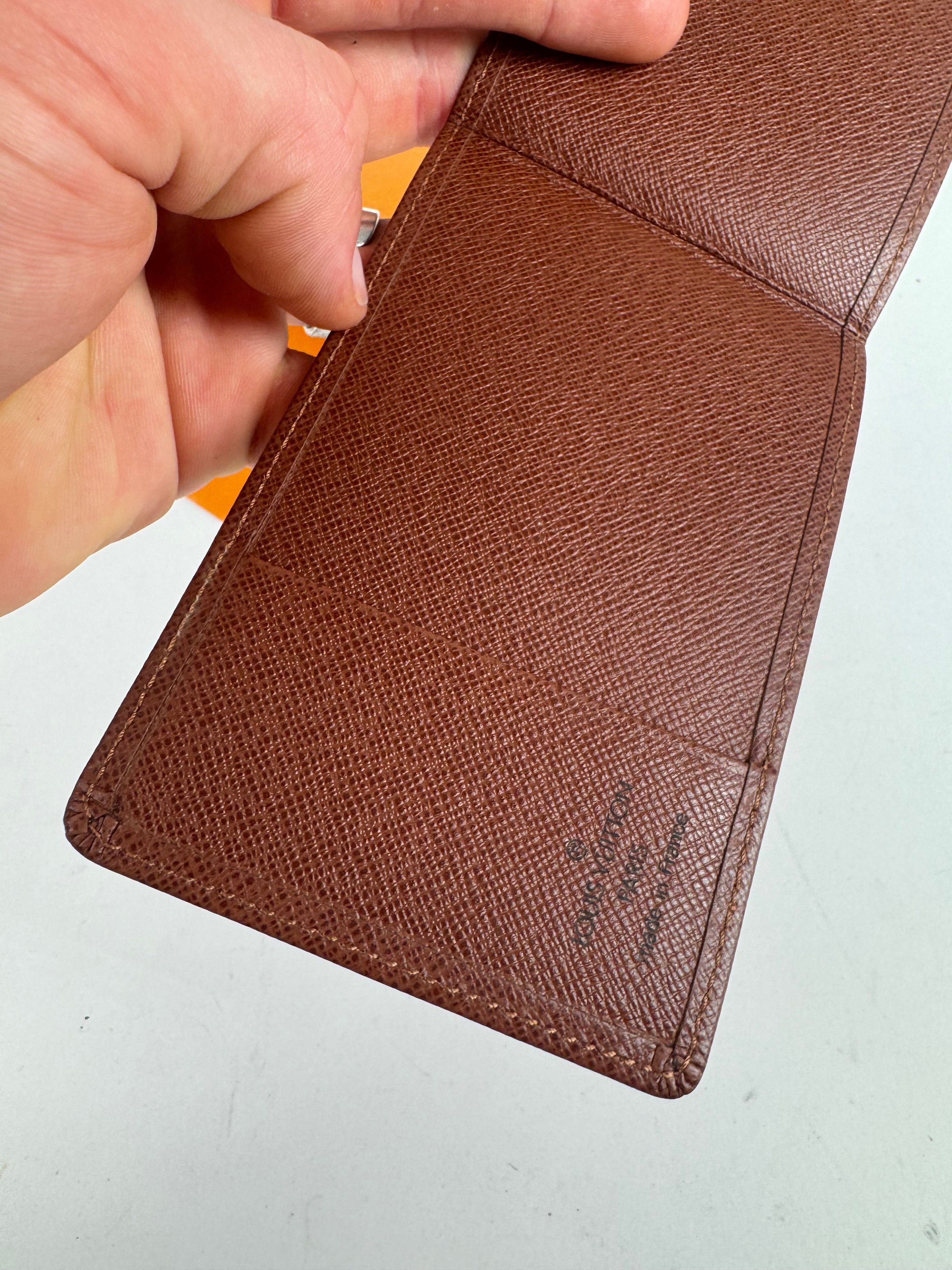 Louis Vuitton Vintage Leather Card Holder Brown Size ONE SIZE - 7 Thumbnail
