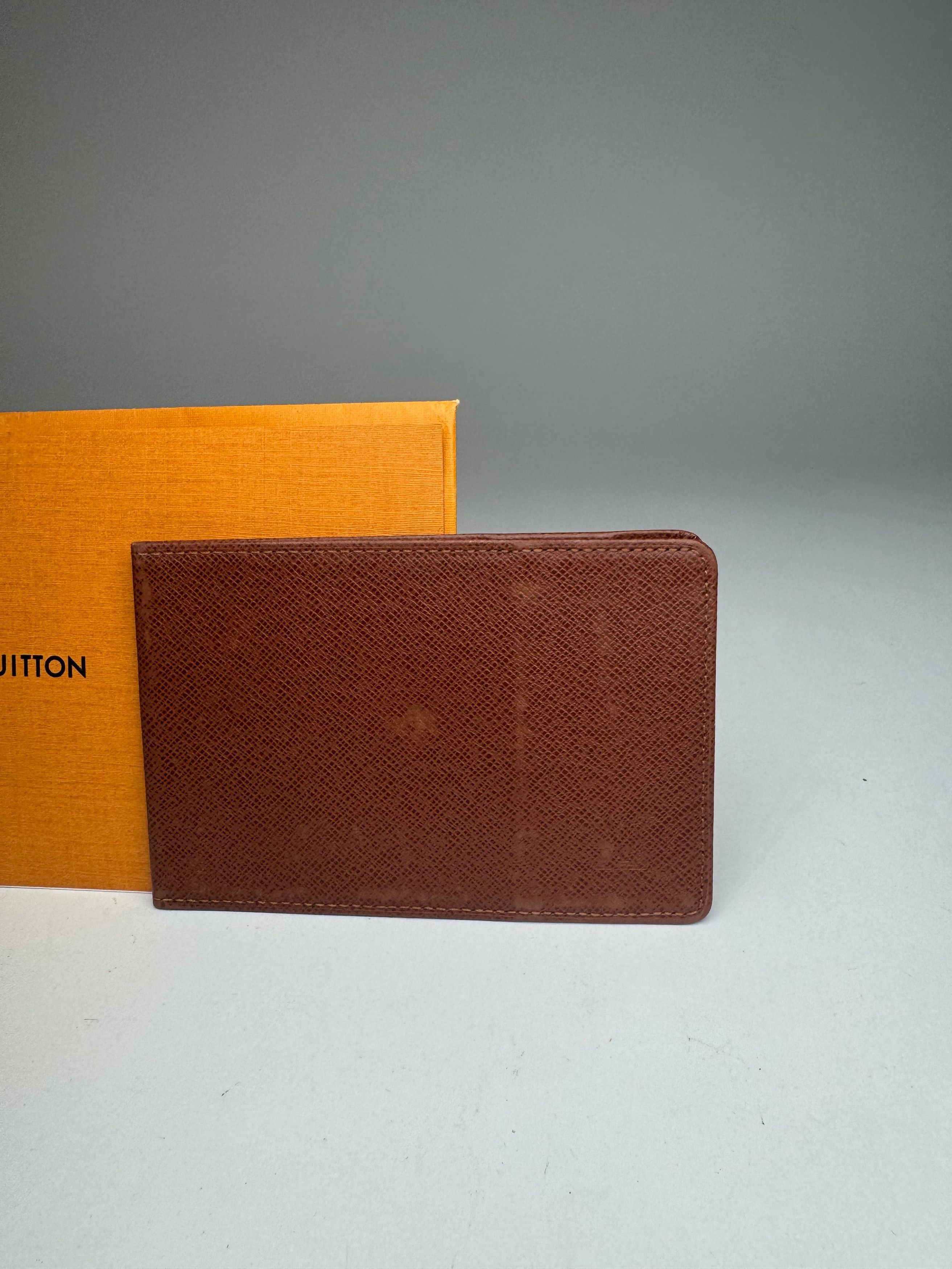 Louis Vuitton Vintage Leather Card Holder Brown Size ONE SIZE - 11 Thumbnail