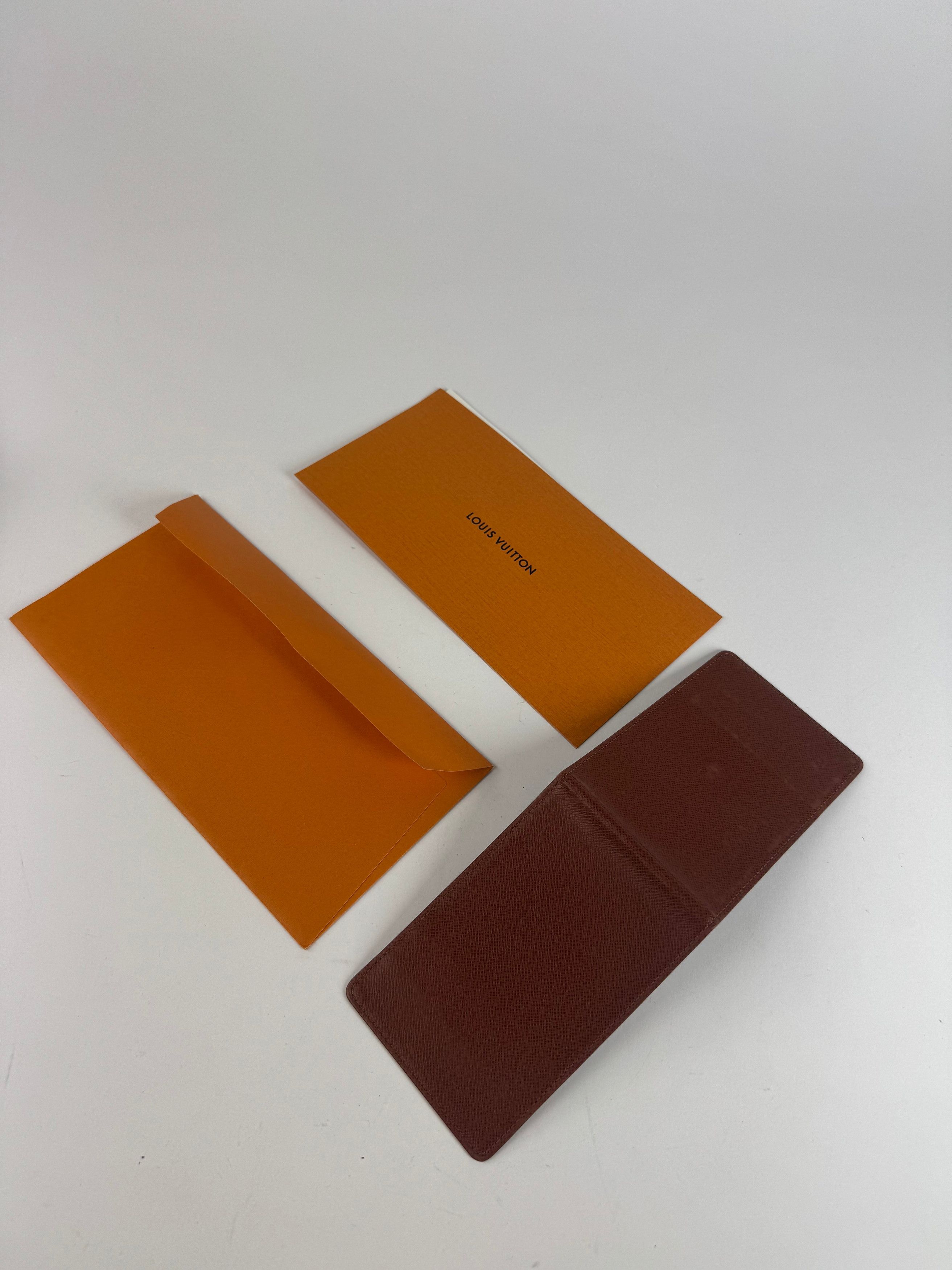 Louis Vuitton Vintage Leather Card Holder Brown Size ONE SIZE - 5 Thumbnail