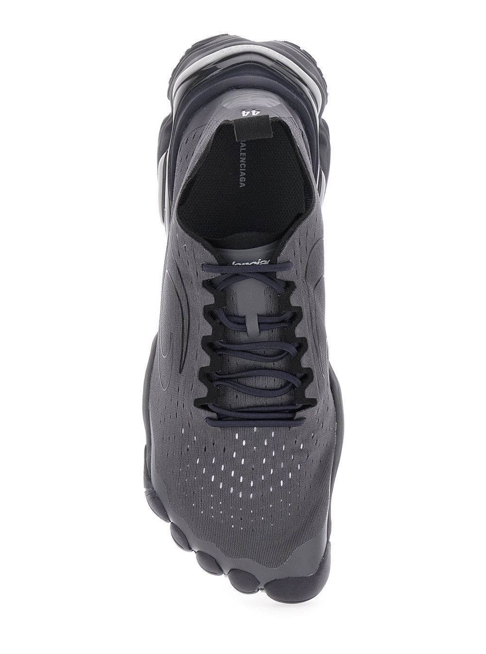 Balenciaga 'Anatomic Runner' Black Sneaker with Anatomical Five-Toe Shape in Tech Fabric Man Size US 10 / EU 43 - 4 Thumbnail