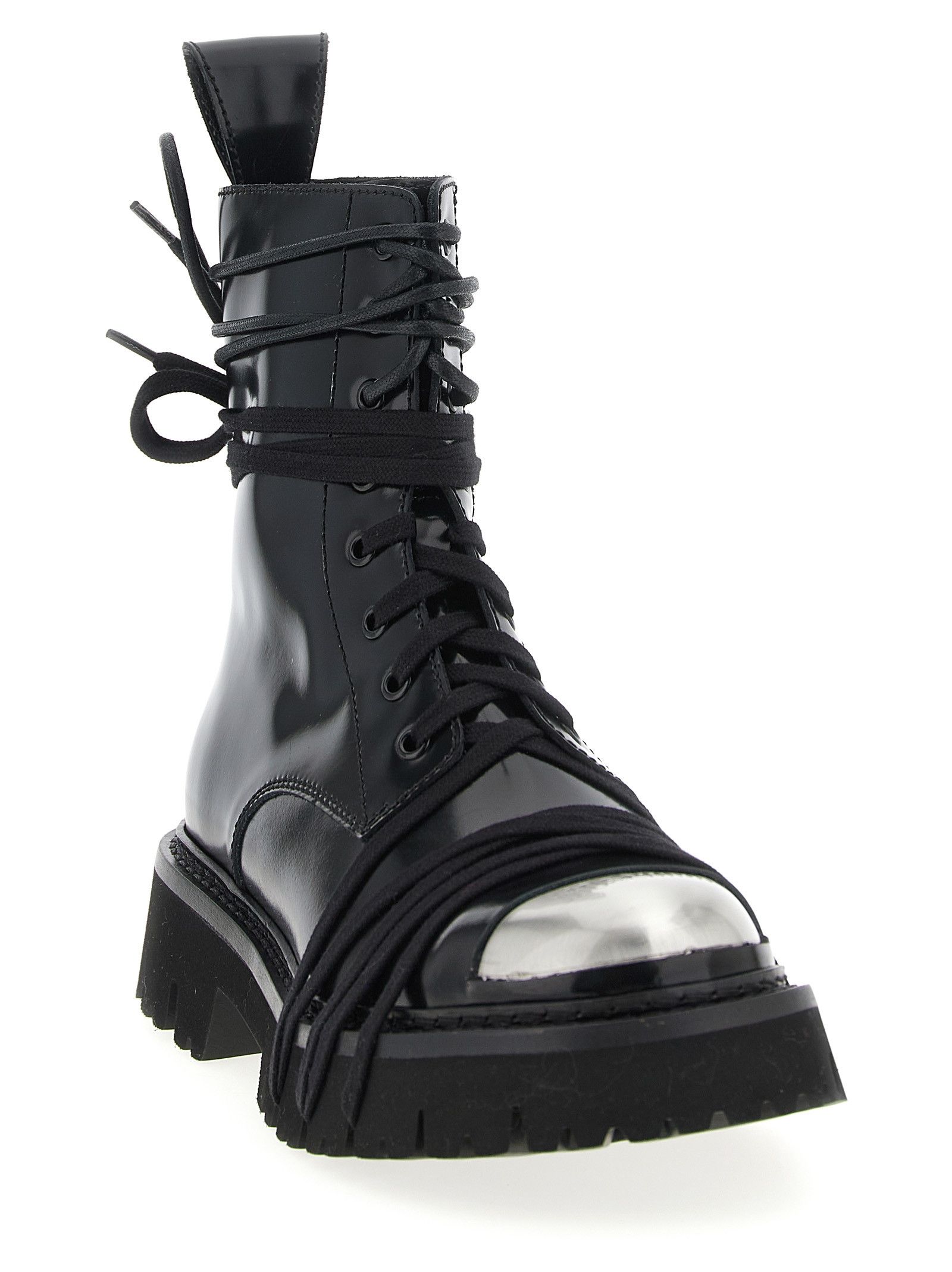 Moschino 'Combat' Combat Boots Size US 6 / IT 36 - 2 Thumbnail