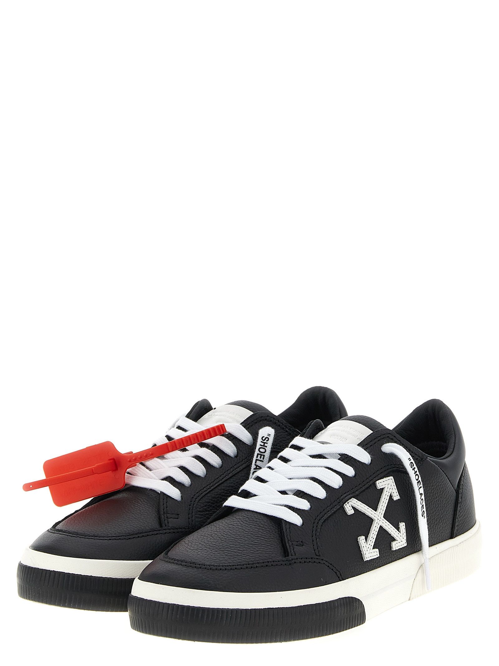Off-White 'New Low Vulcanized Leather' Sneakers Size US 11 / EU 44 - 2 Thumbnail