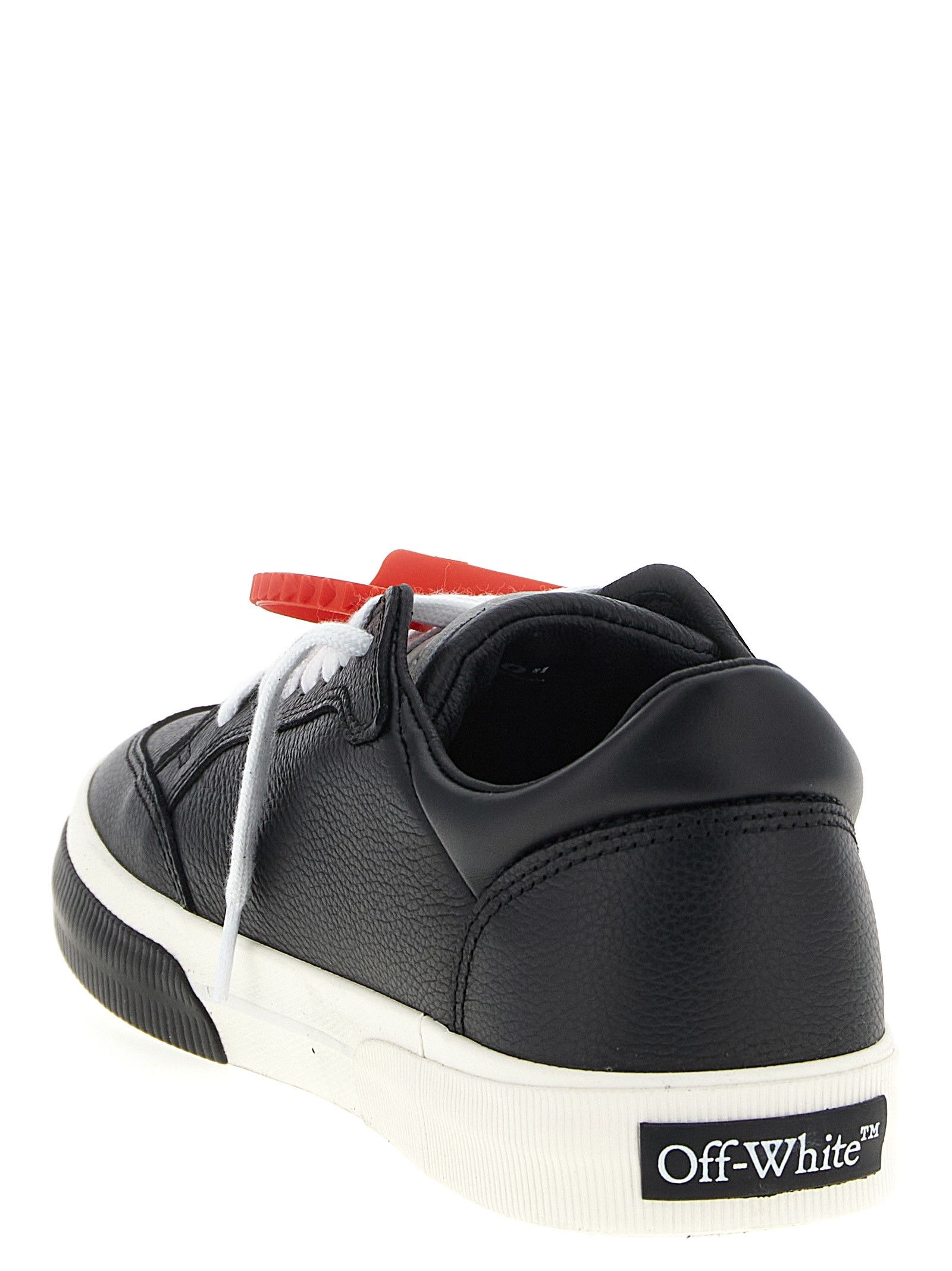 Off-White 'New Low Vulcanized Leather' Sneakers Size US 11 / EU 44 - 4 Thumbnail