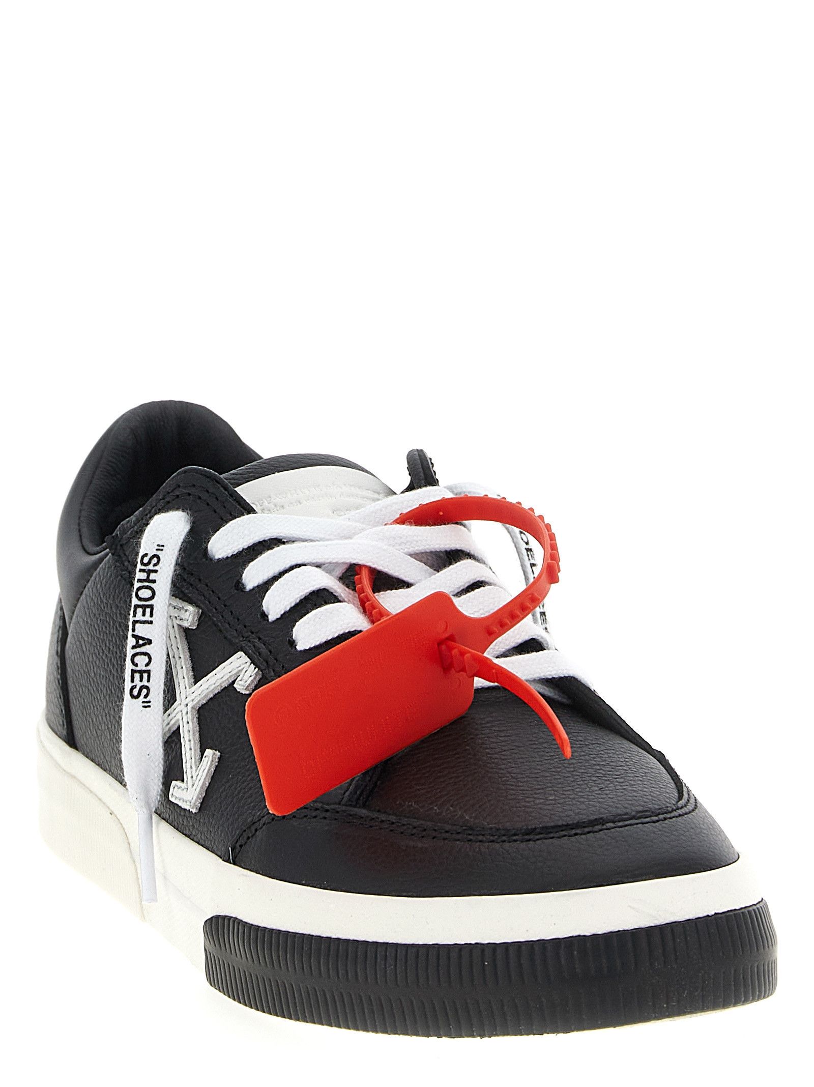 Off-White 'New Low Vulcanized Leather' Sneakers Size US 13 / EU 46 - 3 Thumbnail