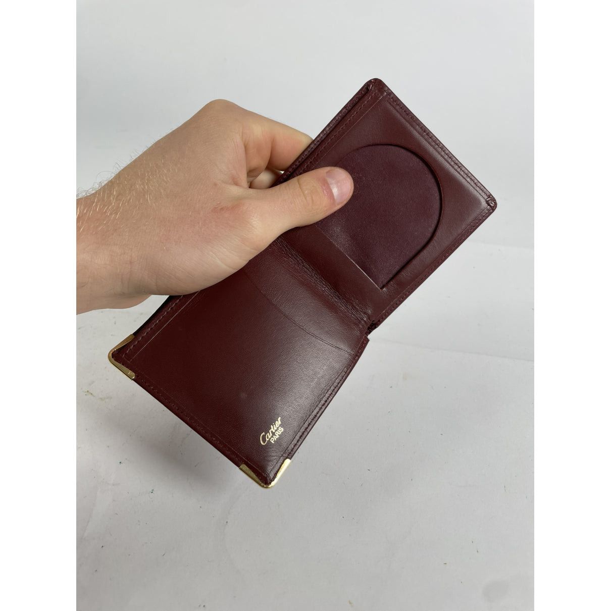 Cartier Burgundy Patent Leather Purse Size ONE SIZE - 4 Thumbnail