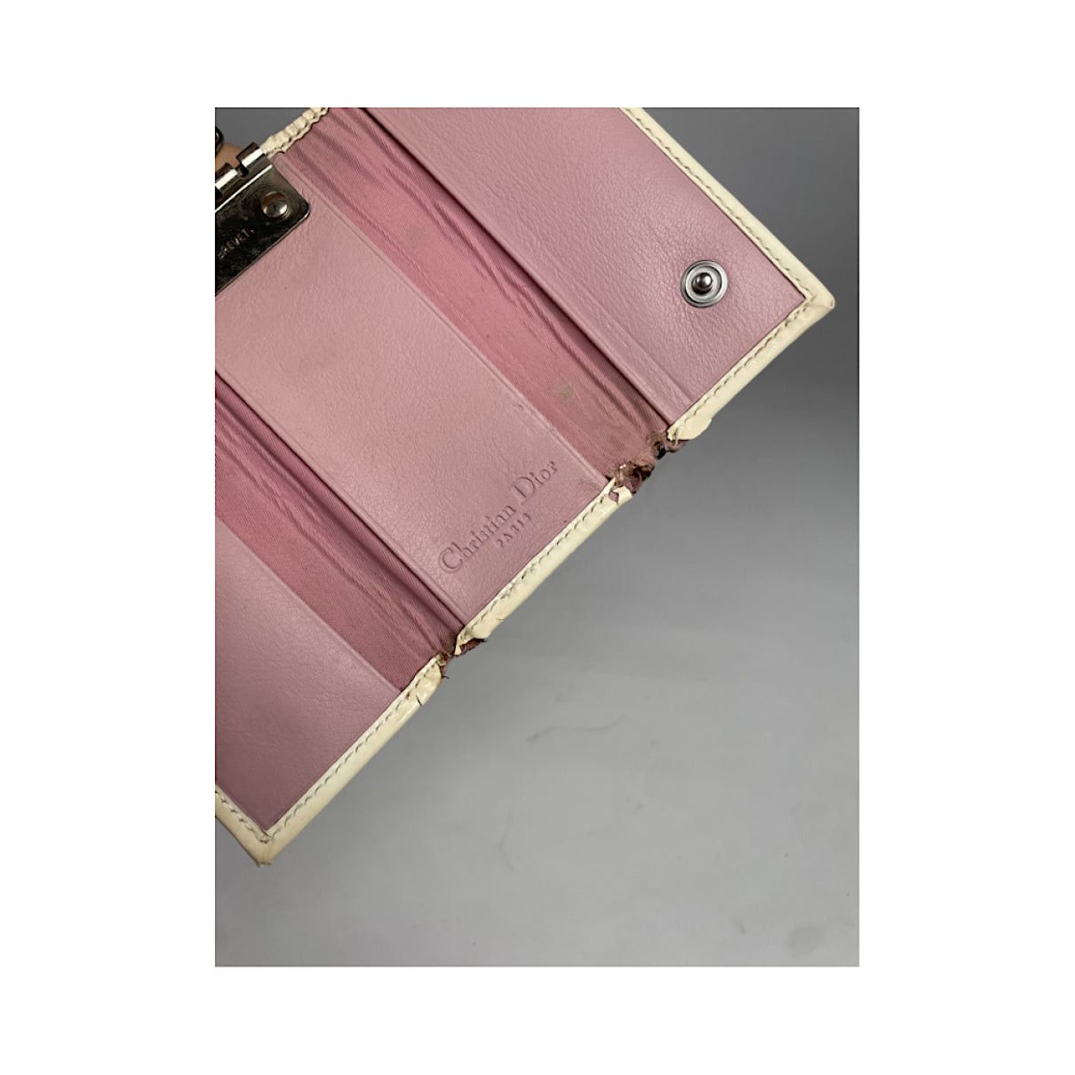 Dior Saddle Pink Leather Purse Size ONE SIZE - 4 Thumbnail