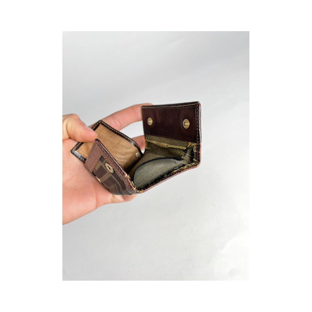 Fendi Brown Leather Purse Size ONE SIZE - 5 Thumbnail