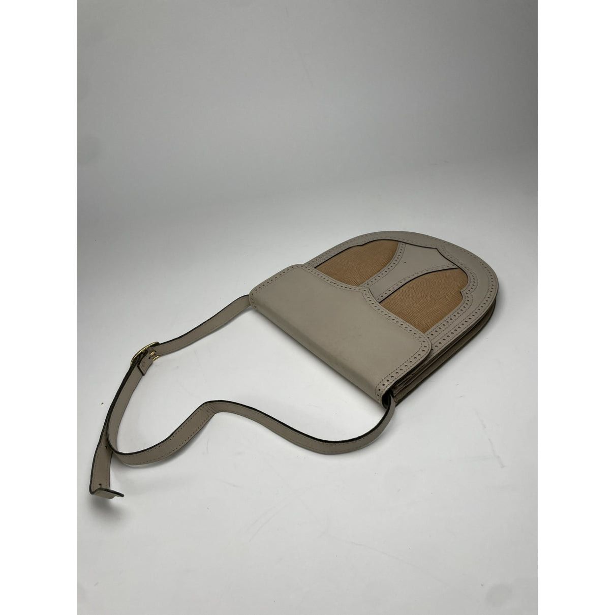 Yves Saint Laurent White Leather Handbag Size ONE SIZE - 5 Thumbnail