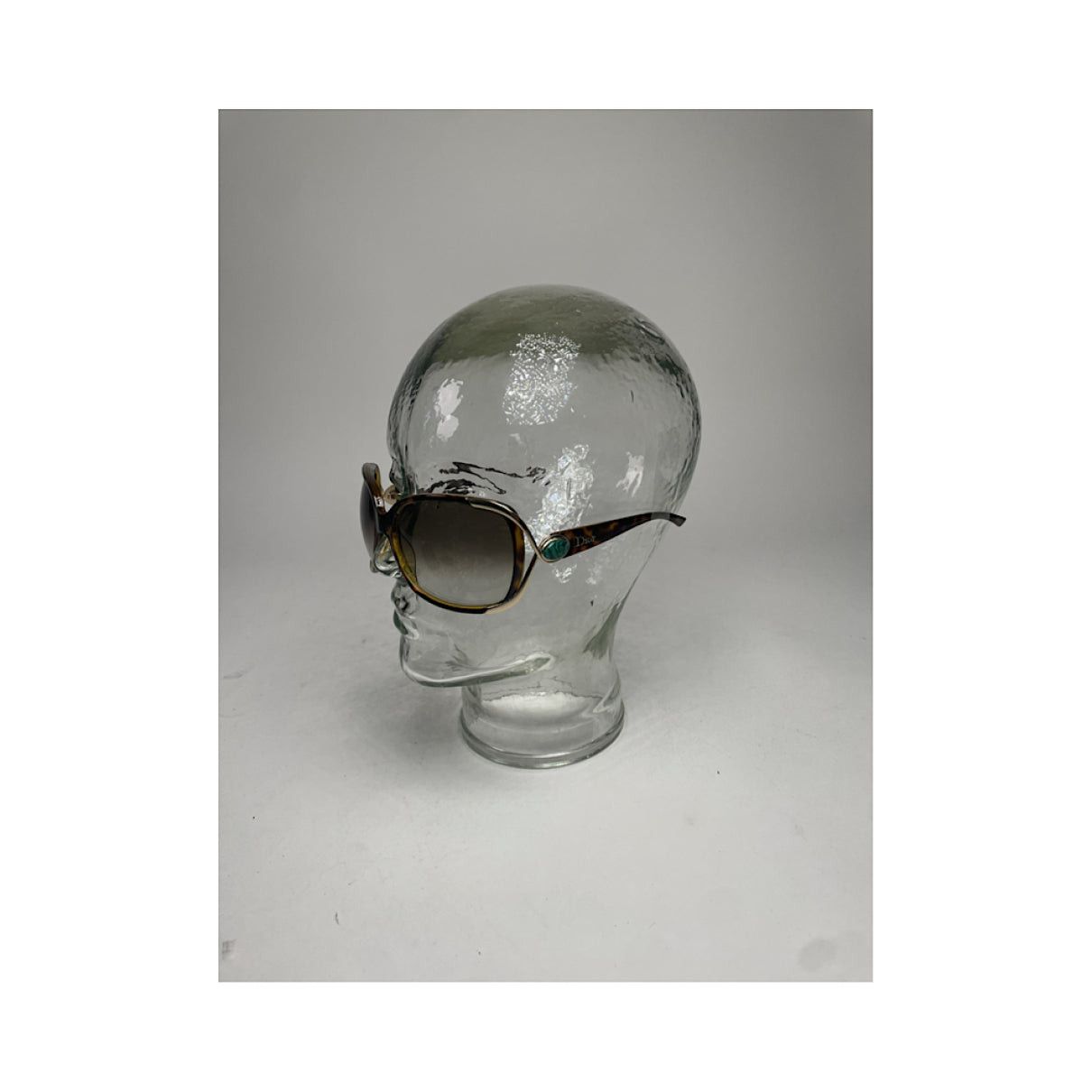 Dior Brown Plastic Sunglasses Size ONE SIZE - 3 Thumbnail