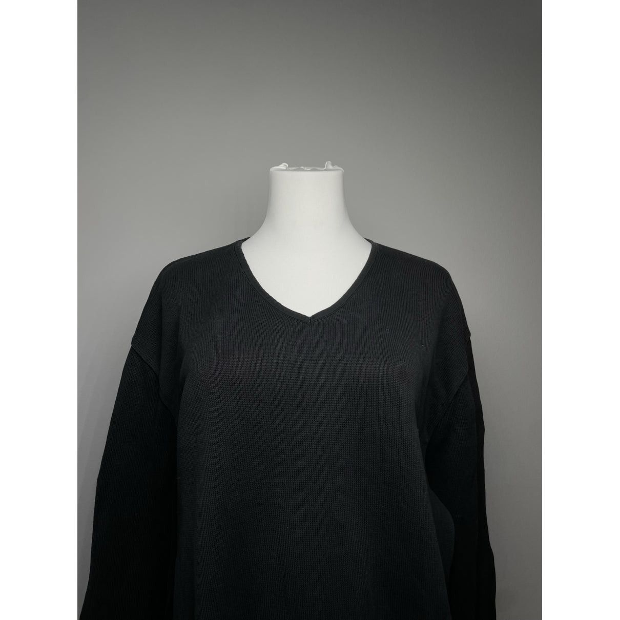 Moschino Black Cotton Knitwear & Sweatshirt Size L / US 10 / IT 46 - 2 Thumbnail