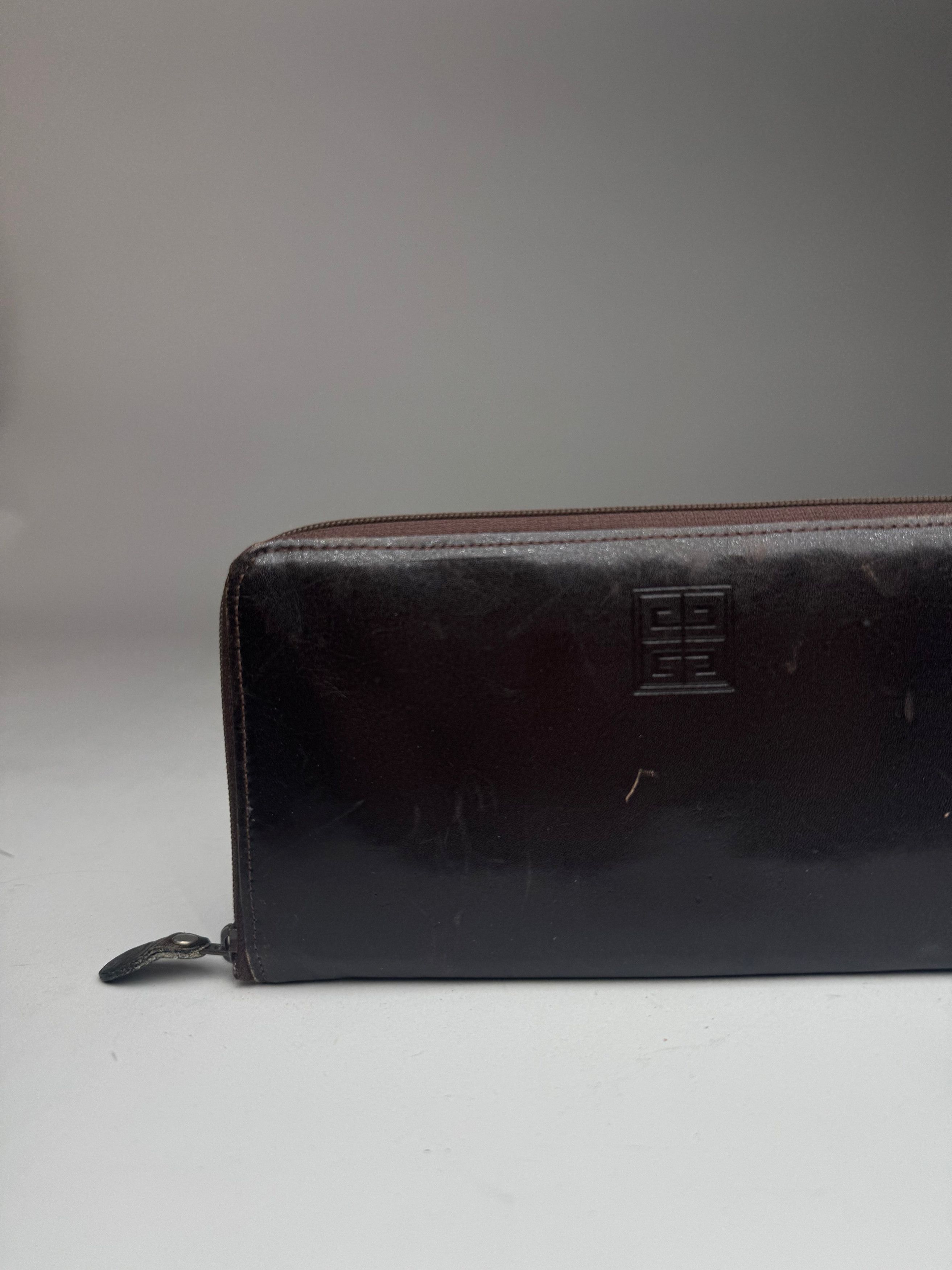 Givenchy Vintage Leather Wallet Brown Size ONE SIZE - 5 Thumbnail
