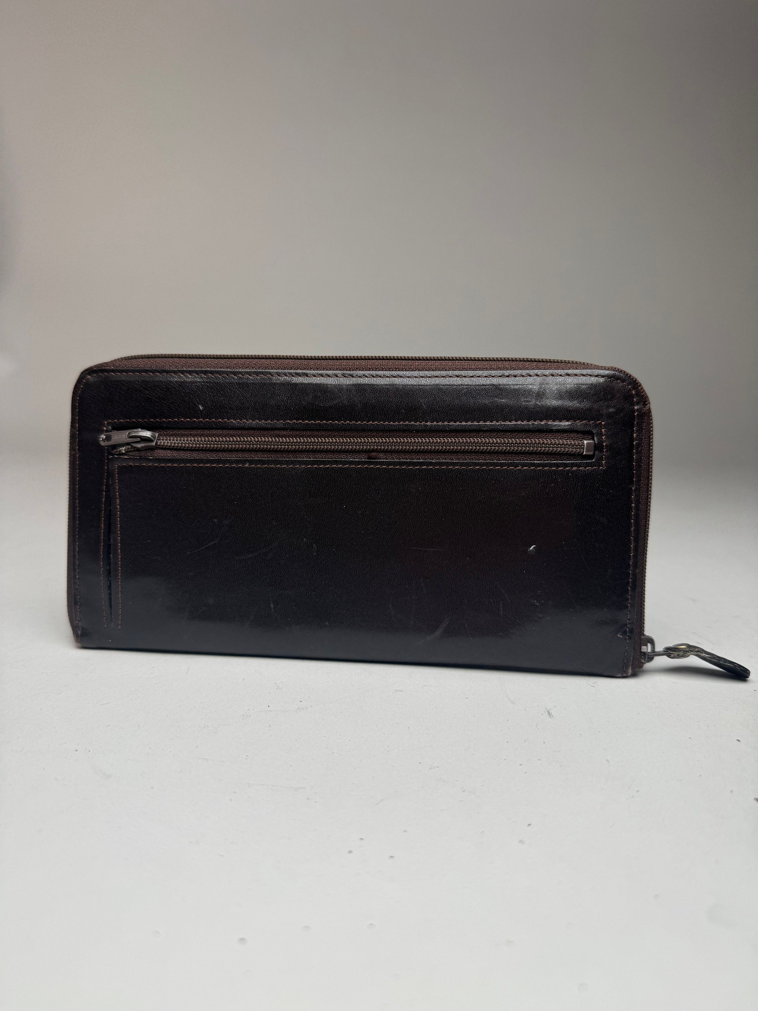 Givenchy Vintage Leather Wallet Brown Size ONE SIZE - 7 Thumbnail