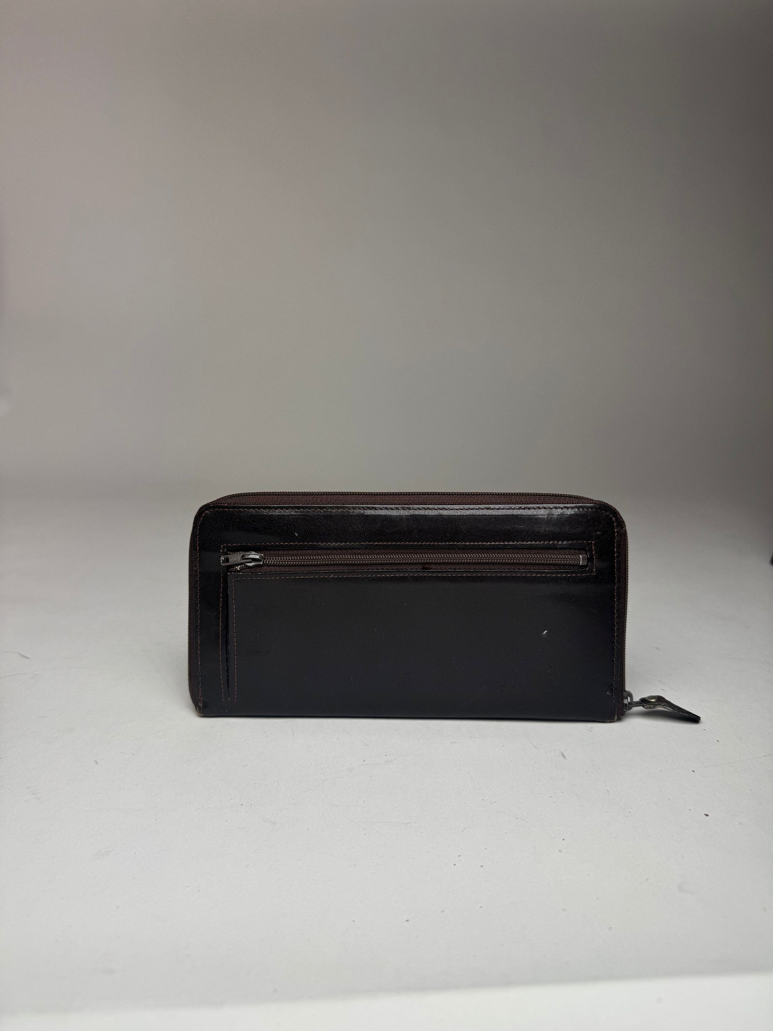 Givenchy Vintage Leather Wallet Brown Size ONE SIZE - 2 Thumbnail