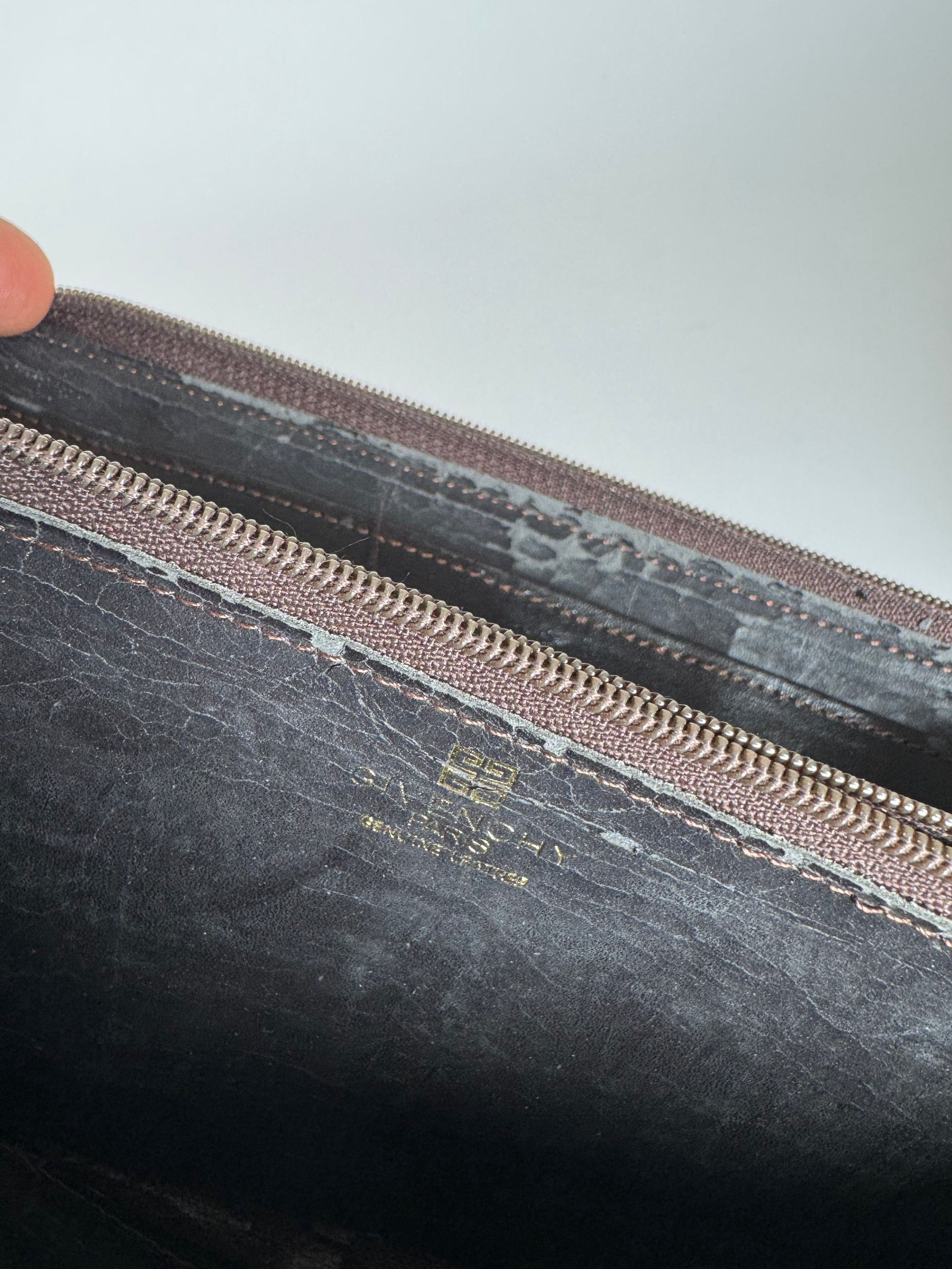 Givenchy Vintage Leather Wallet Brown Size ONE SIZE - 10 Thumbnail