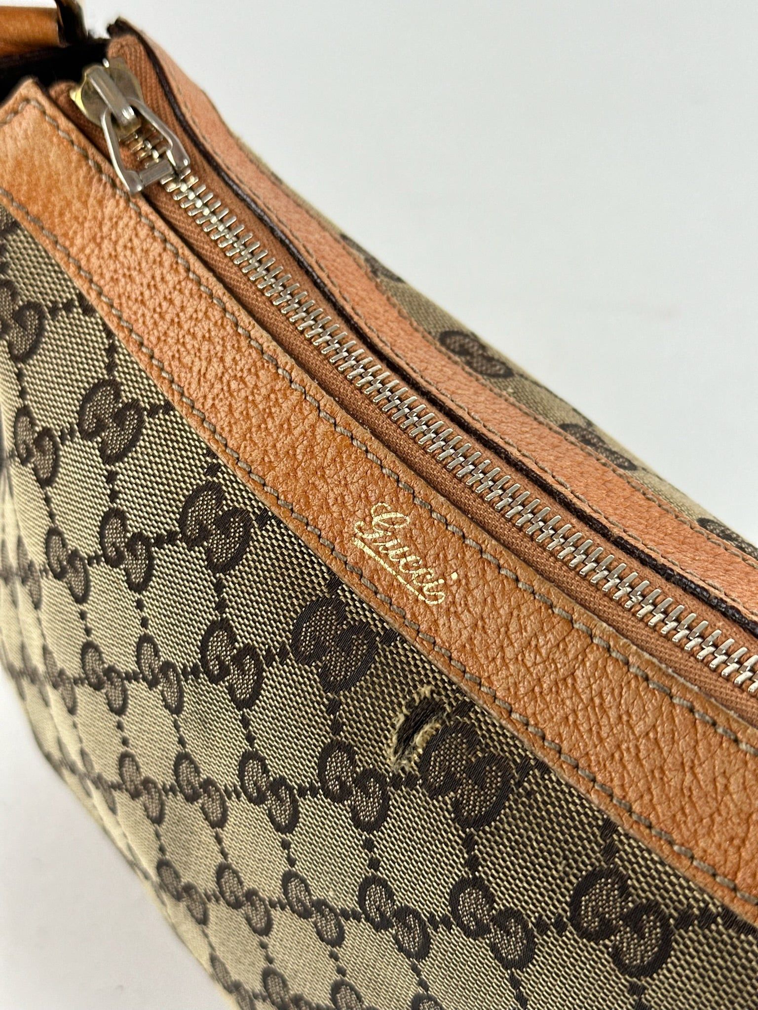 Gucci Vintage Monogram Bag beige orange Size ONE SIZE - 8 Thumbnail