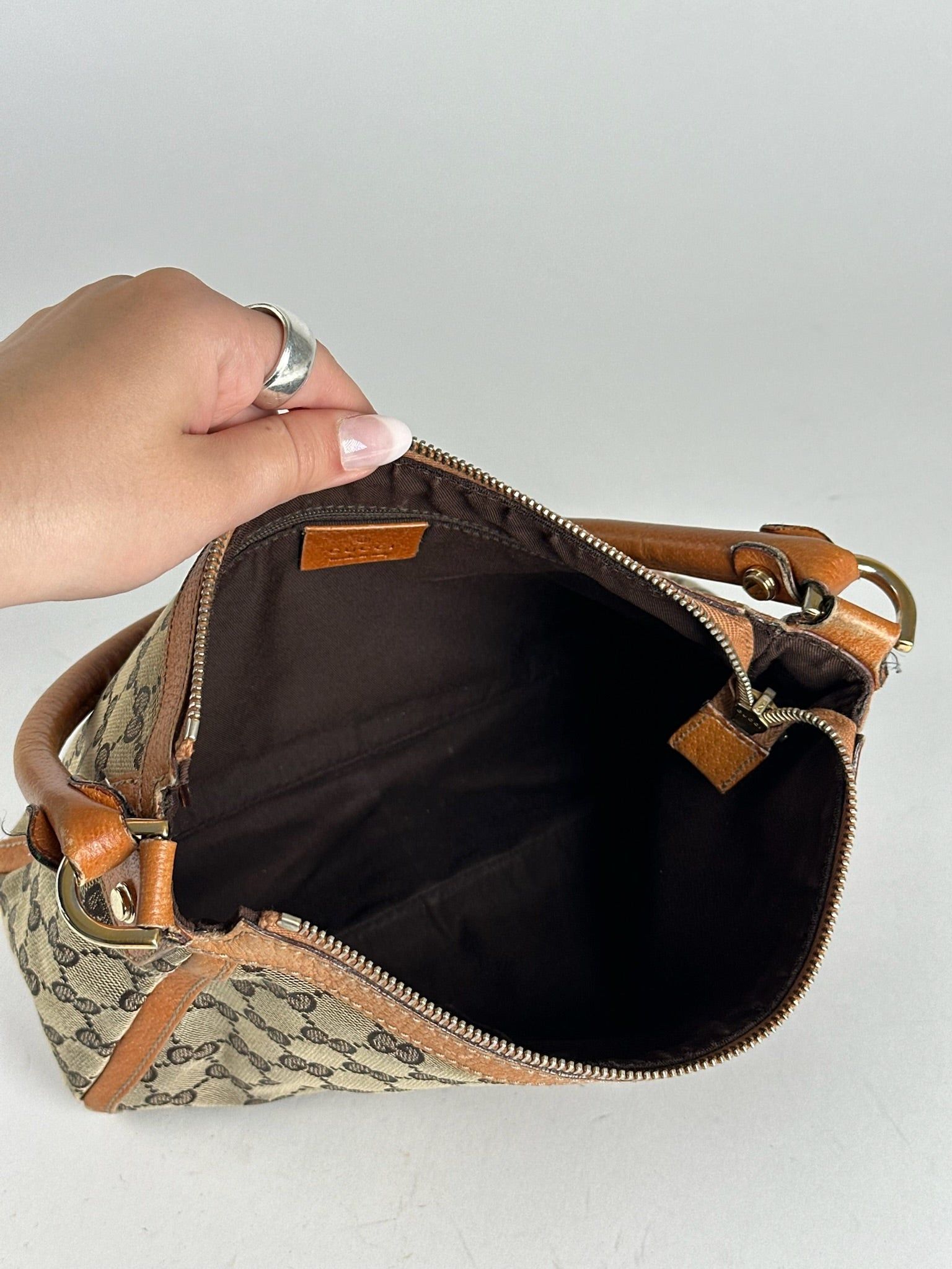 Gucci Vintage Monogram Bag beige orange Size ONE SIZE - 6 Thumbnail
