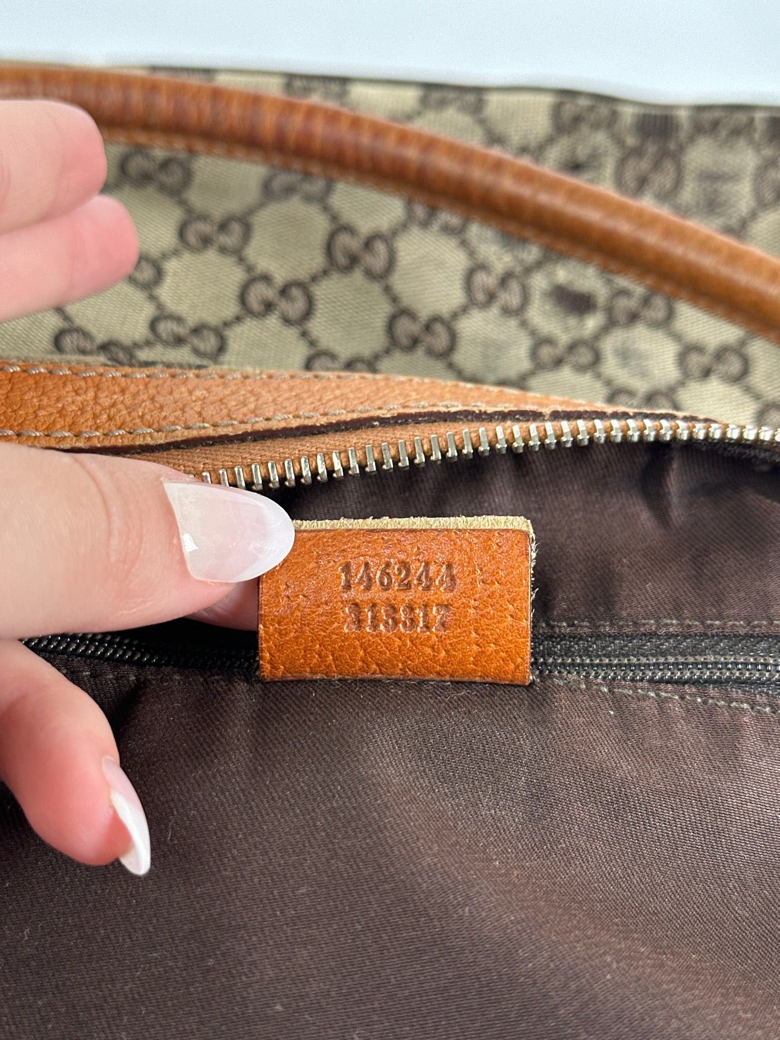Gucci Vintage Monogram Bag beige orange Size ONE SIZE - 4 Thumbnail