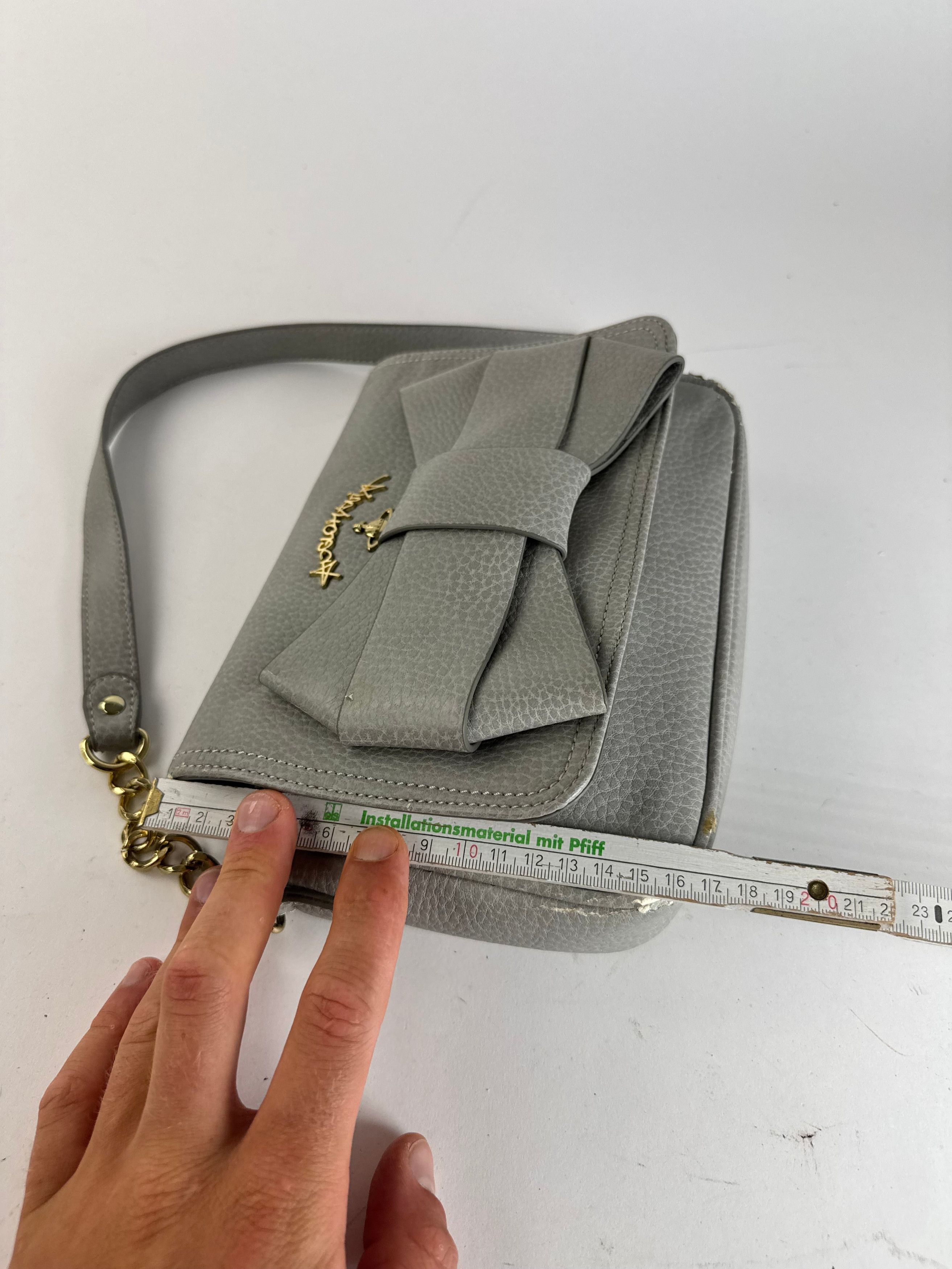 Vivienne Westwood Vintage Vegan Leather bag Grey Size ONE SIZE - 14 Thumbnail