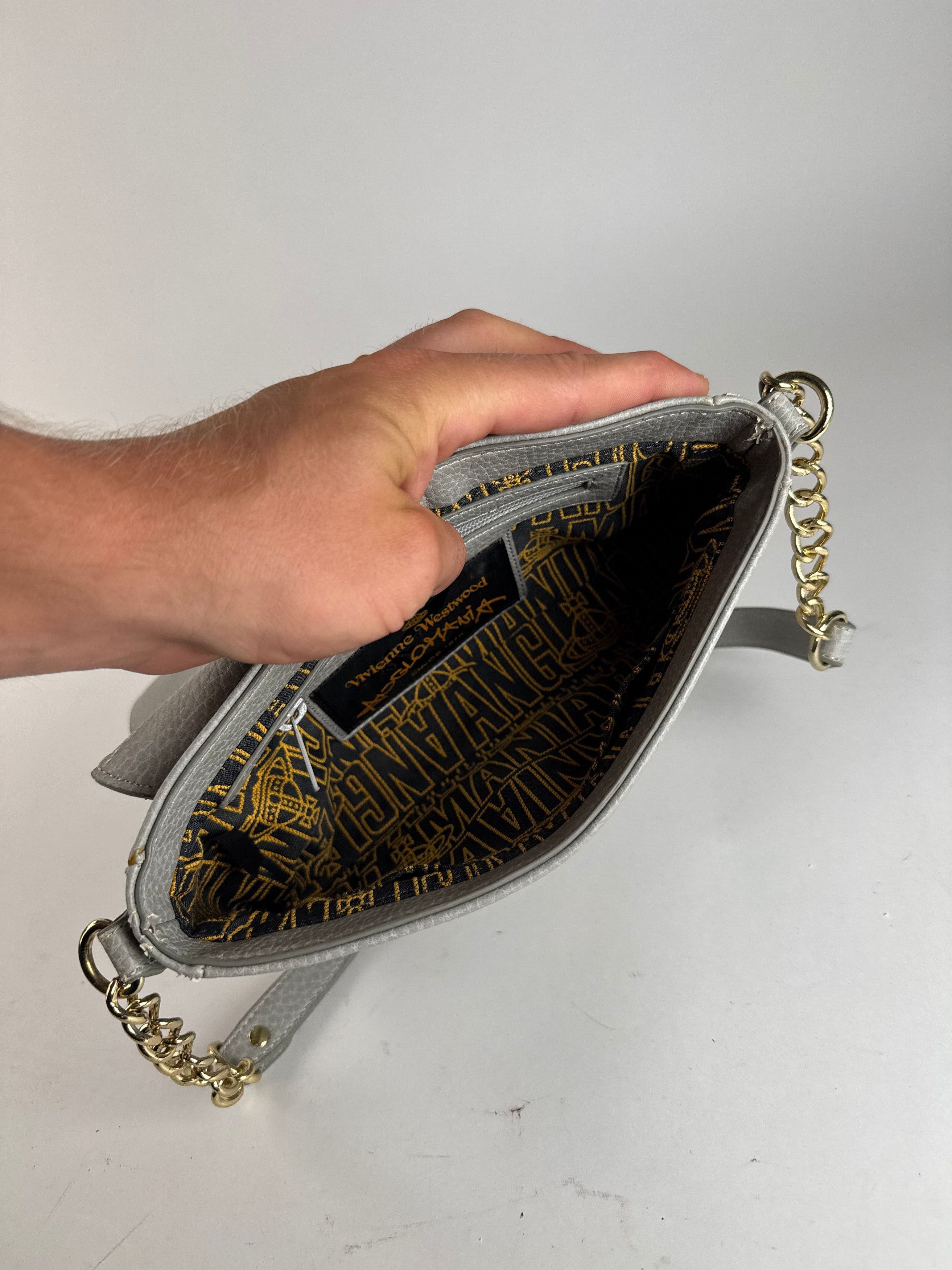 Vivienne Westwood Vintage Vegan Leather bag Grey Size ONE SIZE - 5 Thumbnail