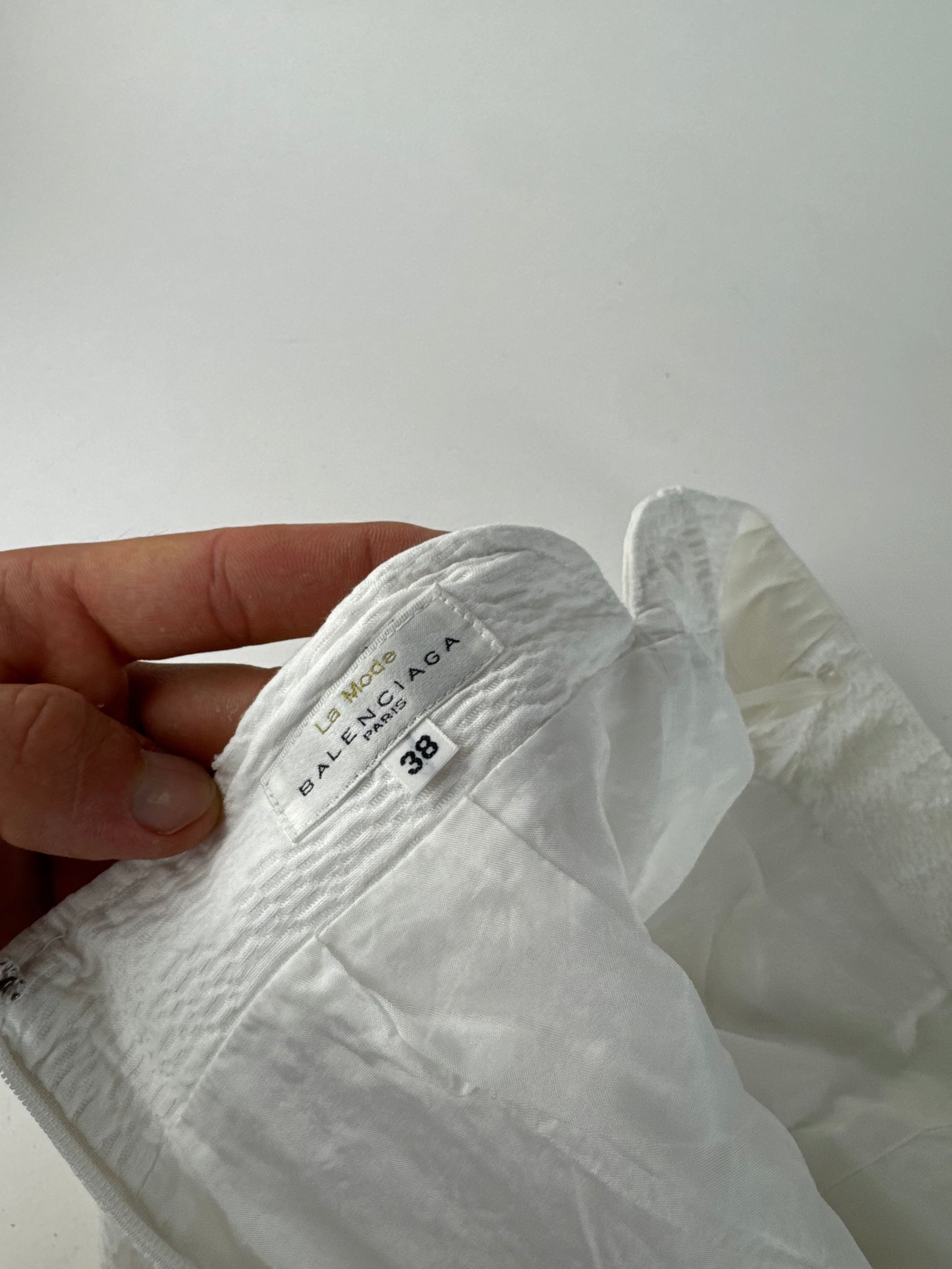 Balenciaga Vintage Shorts 38/M White Size 30" / US 8 / IT 44 - 11 Thumbnail