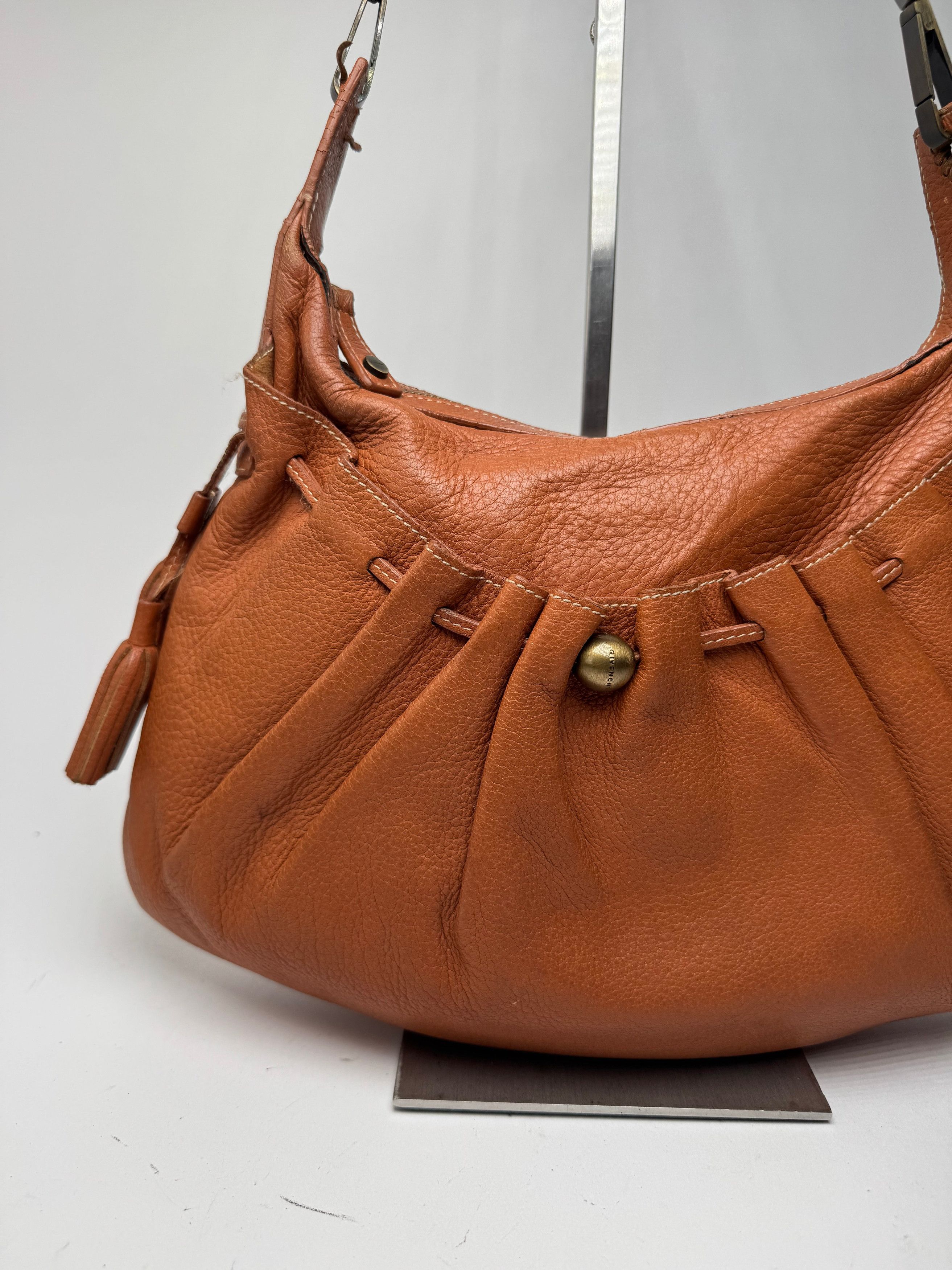 Givenchy Vintage Leather Bag Orange Brown Size ONE SIZE - 2 Thumbnail
