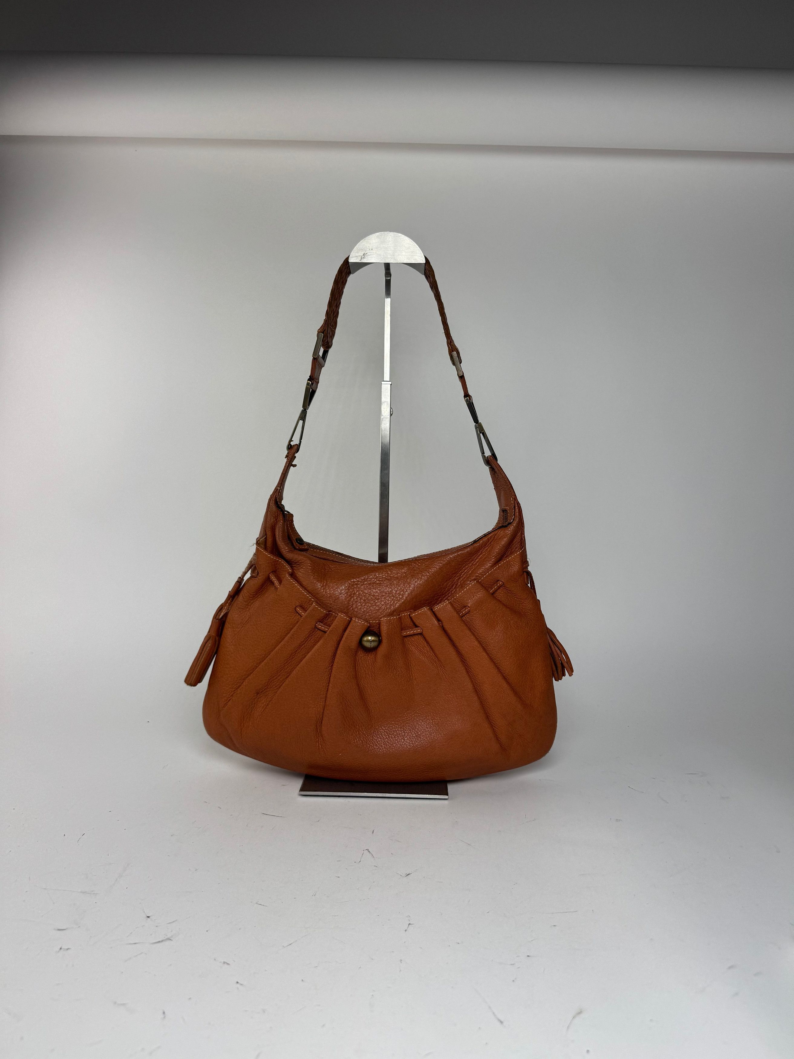 Givenchy Vintage Leather Bag Orange Brown Size ONE SIZE - 9 Thumbnail