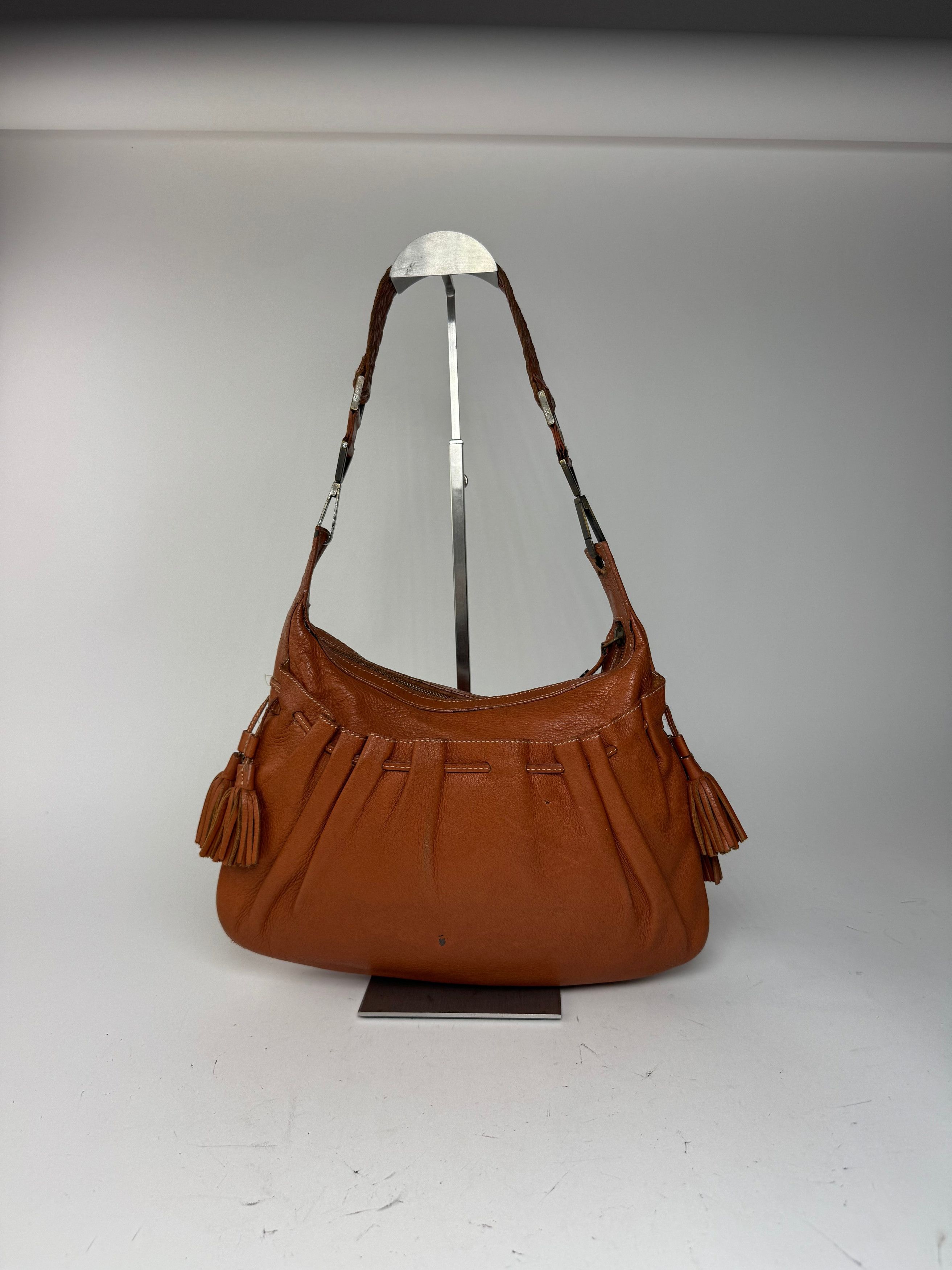 Givenchy Vintage Leather Bag Orange Brown Size ONE SIZE - 3 Thumbnail