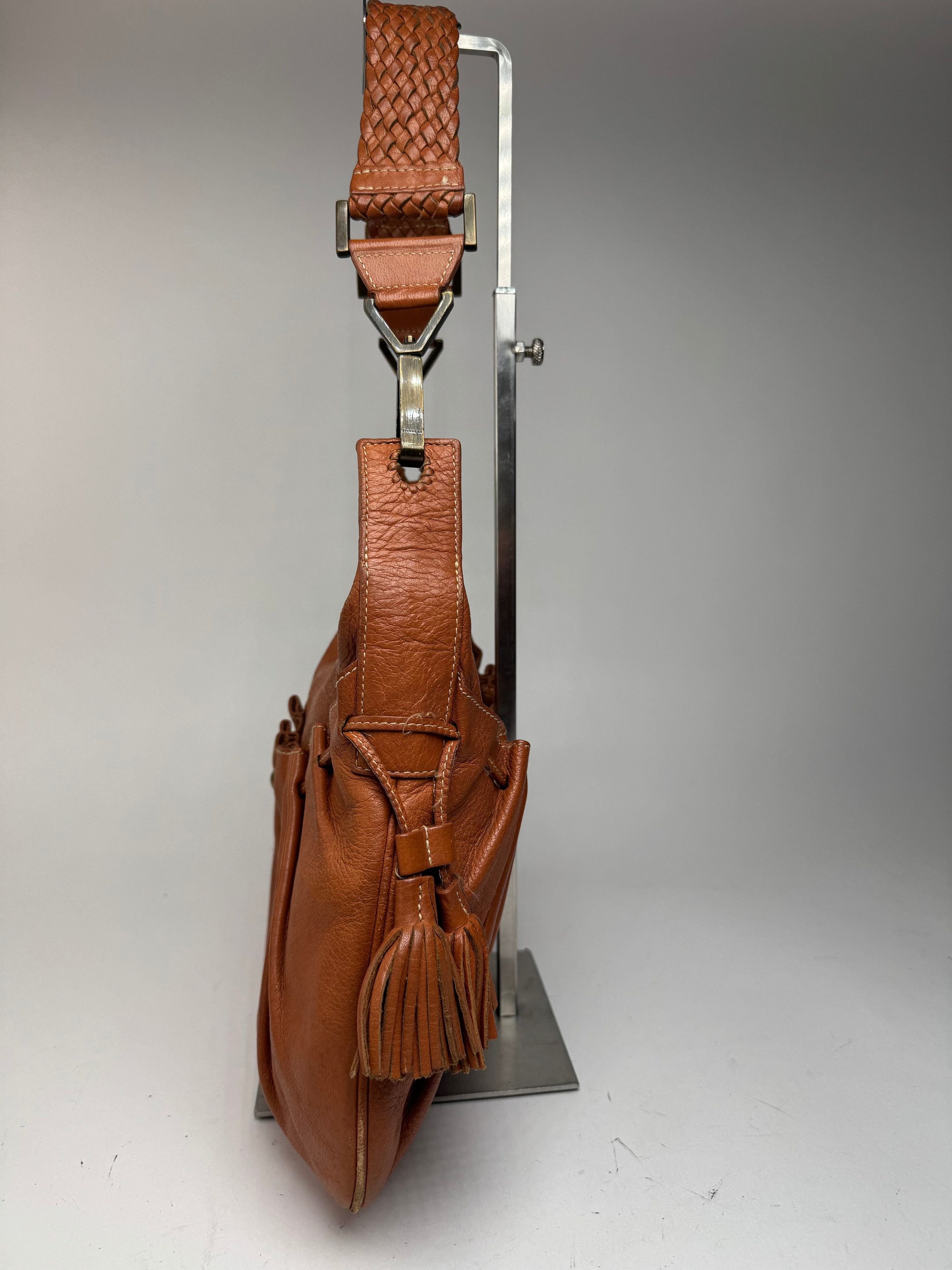 Givenchy Vintage Leather Bag Orange Brown Size ONE SIZE - 4 Thumbnail