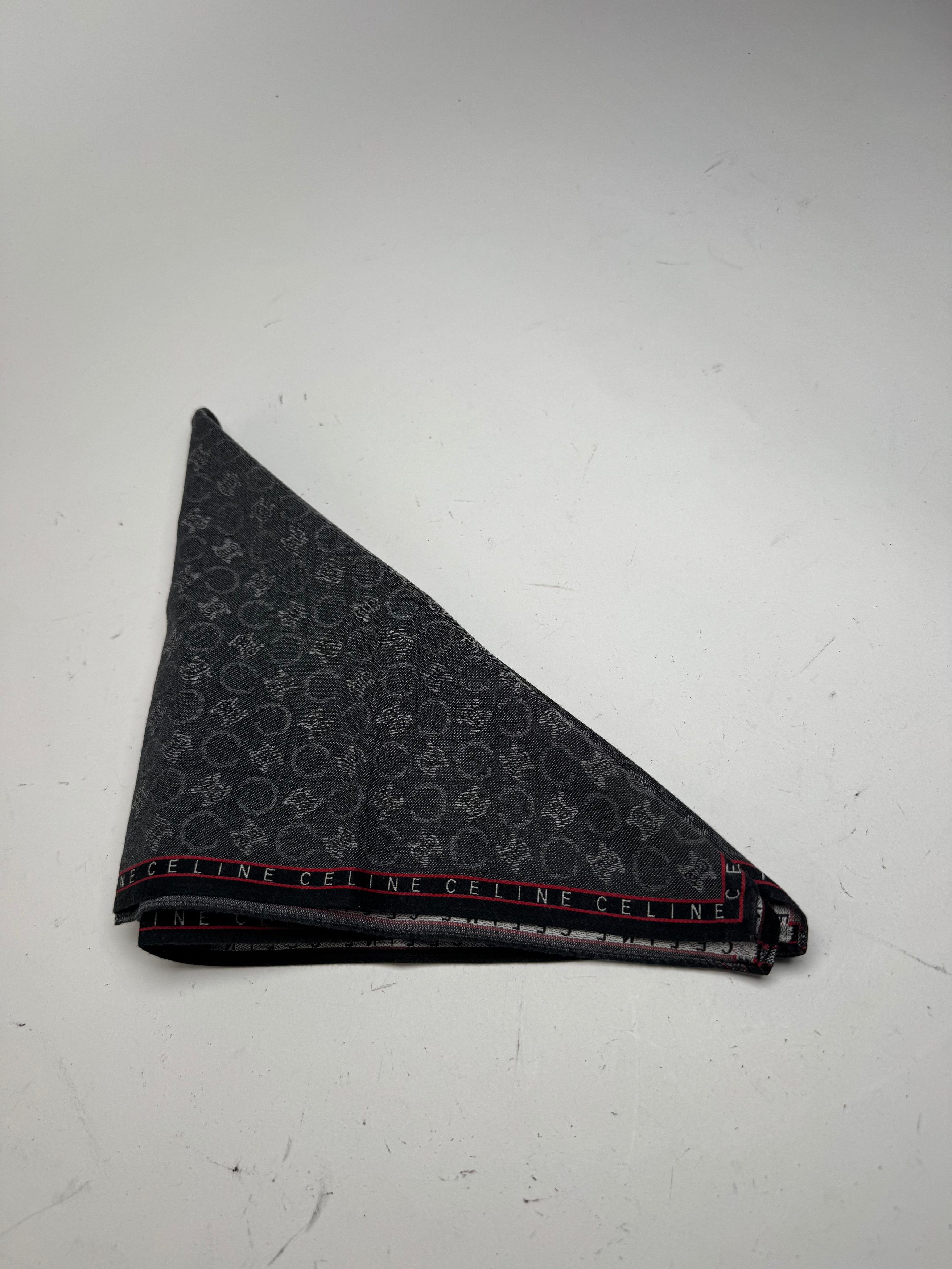 Celine Vintage Monogramm Scarf Size ONE SIZE - 8 Thumbnail