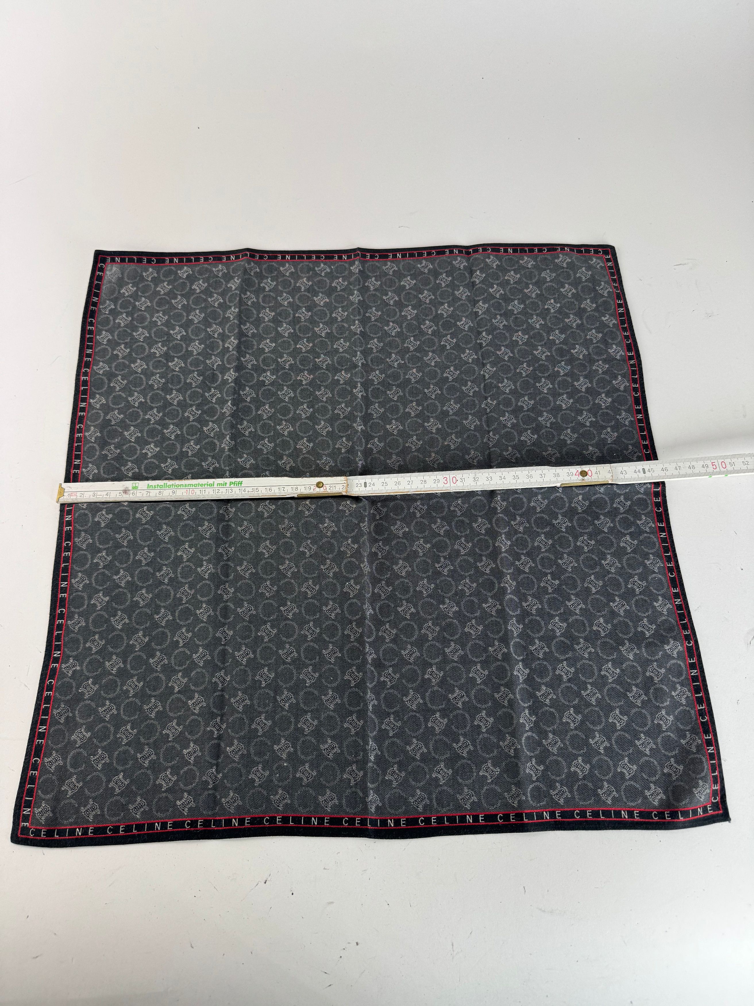 Celine Vintage Monogramm Scarf Size ONE SIZE - 7 Thumbnail