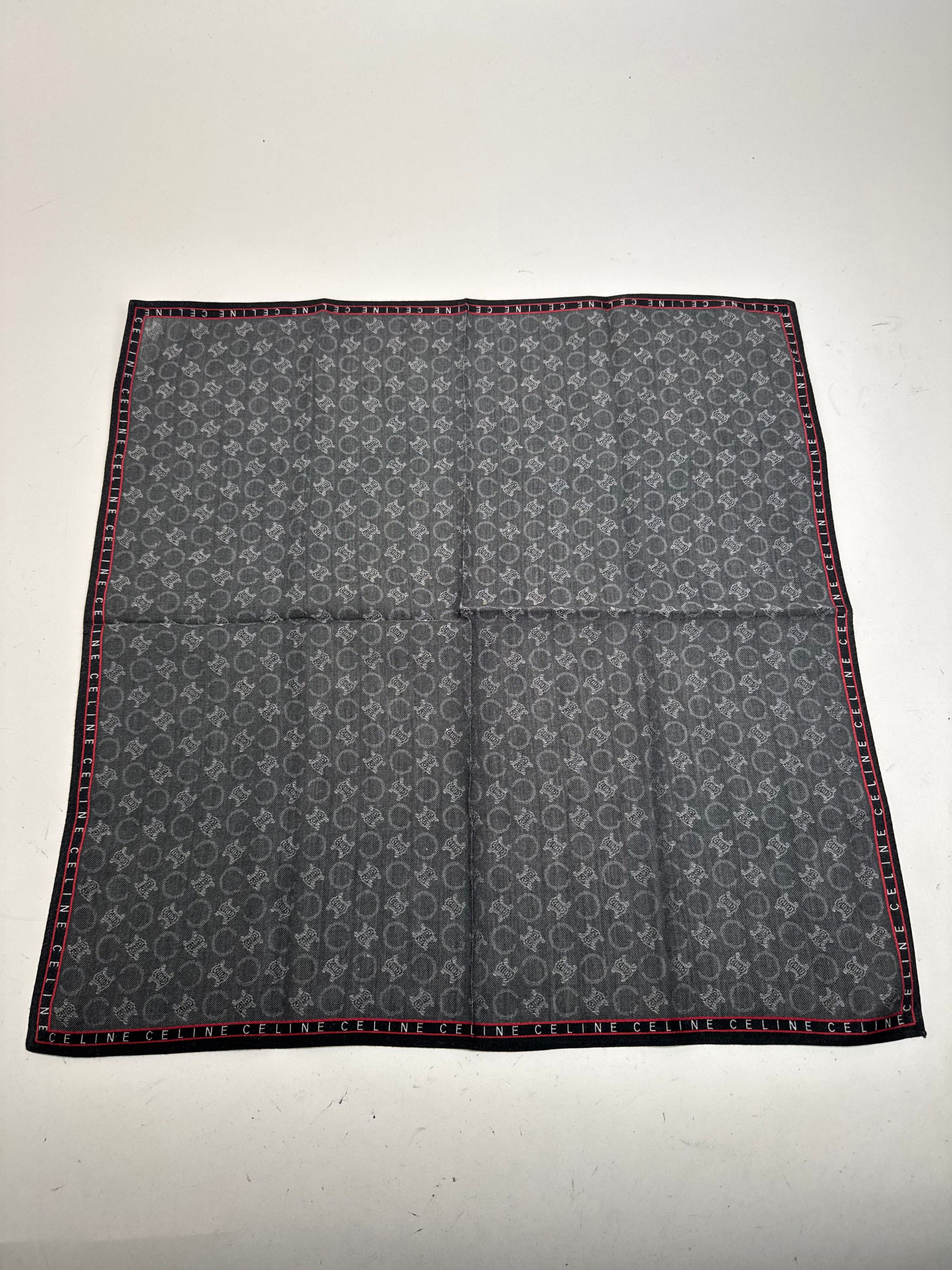 Celine Vintage Monogramm Scarf Size ONE SIZE - 9 Thumbnail